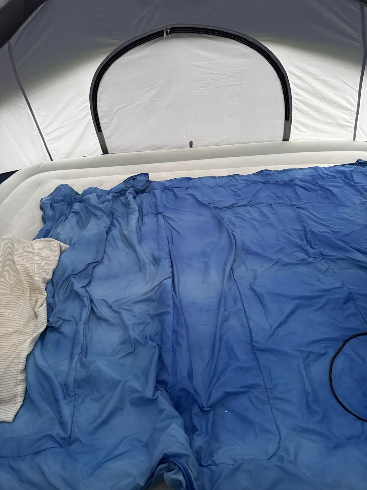 UNP 10 Person Tents for Camping Family Outdoor Camping Tent | 2 Rooms with Rainfly, Waterproof 5 Large Mesh Windows Size 18ft x 9ft x78in customer photo 1