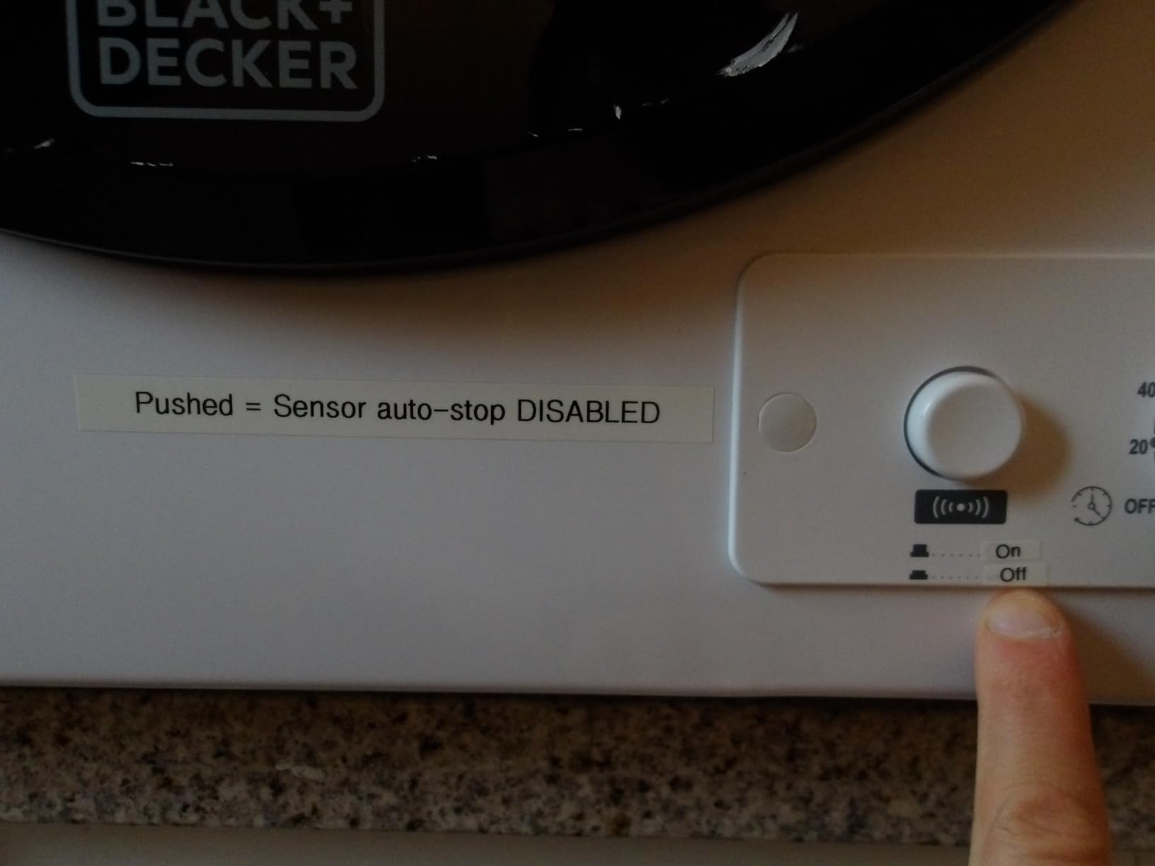 BLACK+DECKER 8.0 Cu. Ft. Electric Front Load Dryer with Steam, BFLD80ME customer photo 2