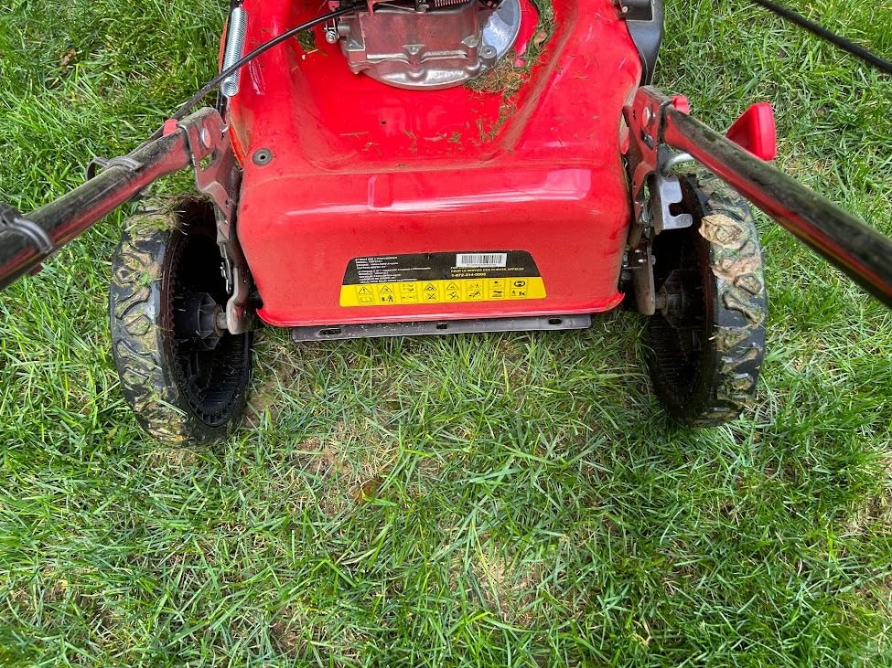 PowerSmart EasyCut 18-Inch Gas Lawn Mower, 144cc 4-Cycle Engine, Walk-Behind Push Lawn Mower, Side Discharge, 5-Position Height Adjustment, Ideal for Small Yards customer photo 1