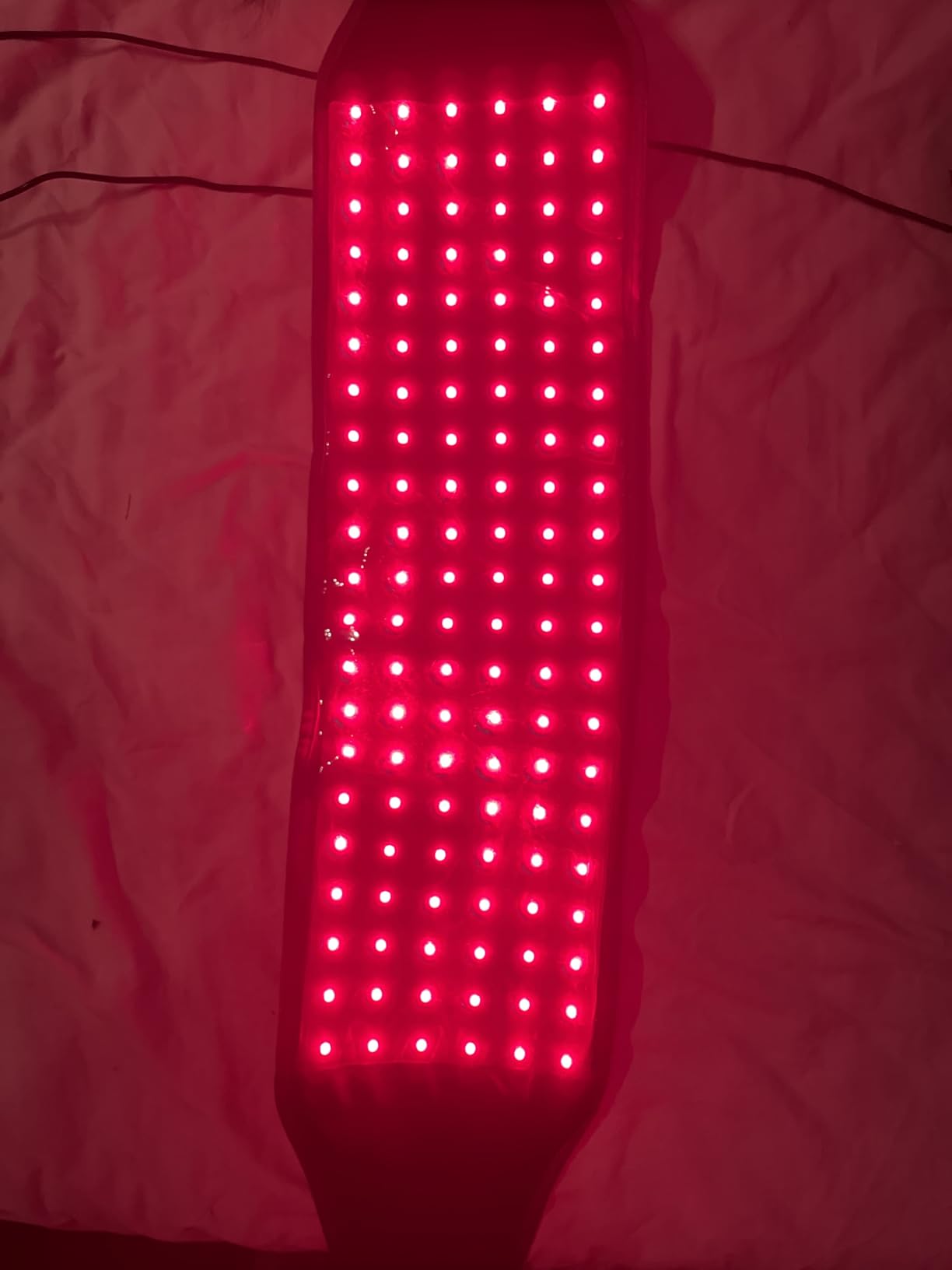 Comfytemp Red Light Belt with 126 LEDs, 660nm & 850nm, 22W(Corded) | Wearable Near Infrared Light Wrap with Timer, Home Office Use, Wasit Belly Birthday Gifts for Women Men Mom Dad customer photo 1