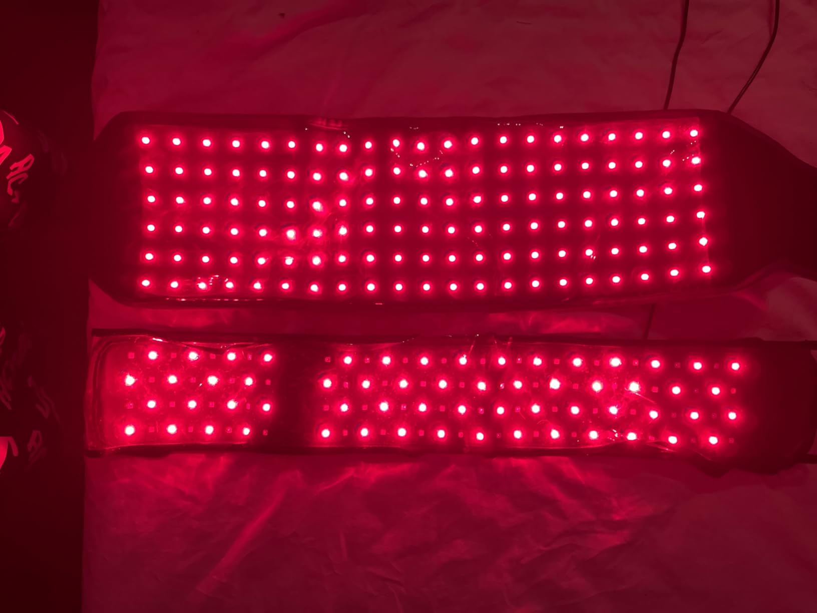 Comfytemp Red Light Belt with 126 LEDs, 660nm & 850nm, 22W(Corded) | Wearable Near Infrared Light Wrap with Timer, Home Office Use, Wasit Belly Birthday Gifts for Women Men Mom Dad customer photo 2
