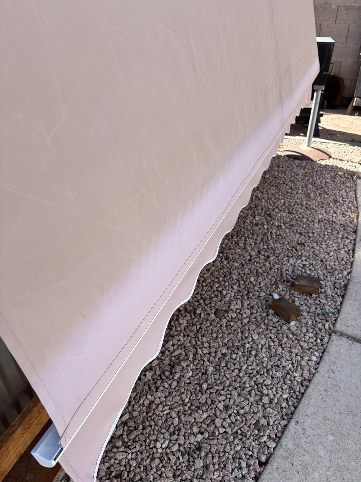 Patio Retractable Awning 13 x 8.2 ft Sun Shade Shelter Cover,Outdoor Patio Awnings for Shop, Restaurant, Cafe, Courtyard, Balcony customer photo 2