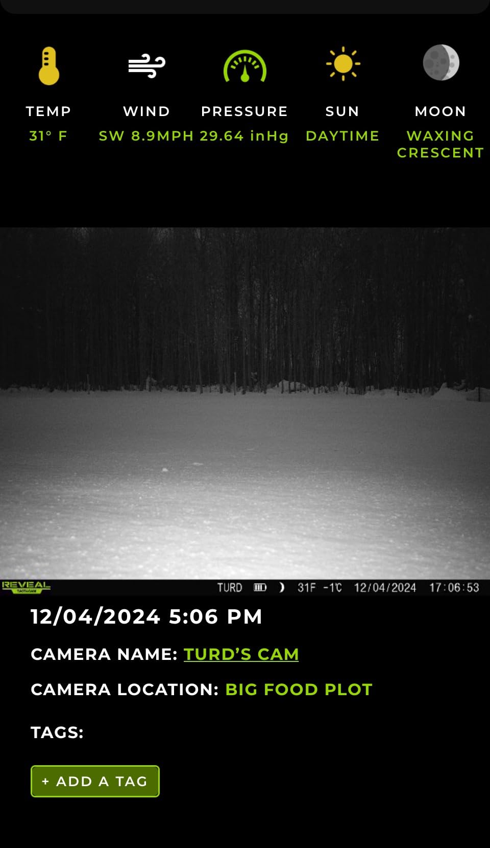 TACTACAM Reveal Pro 3.0 Cellular Trail Camera - Multi-Cellular Network, No-Glow IR, Wi-Fi Enabled, HD Photos & 1080p Videos, Long Battery Life + Solar Panel, Lipo Lithium Battery Pack, & 32GB SD Card customer photo 1