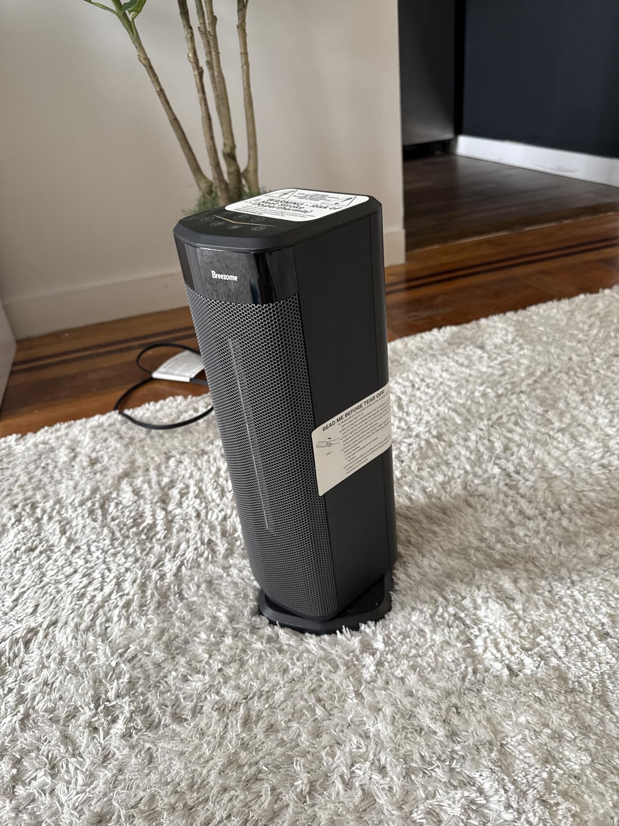 BREEZOME Space Heater for Indoor Use, 1500W PTC Ceramic Electric Heaters customer photo 2