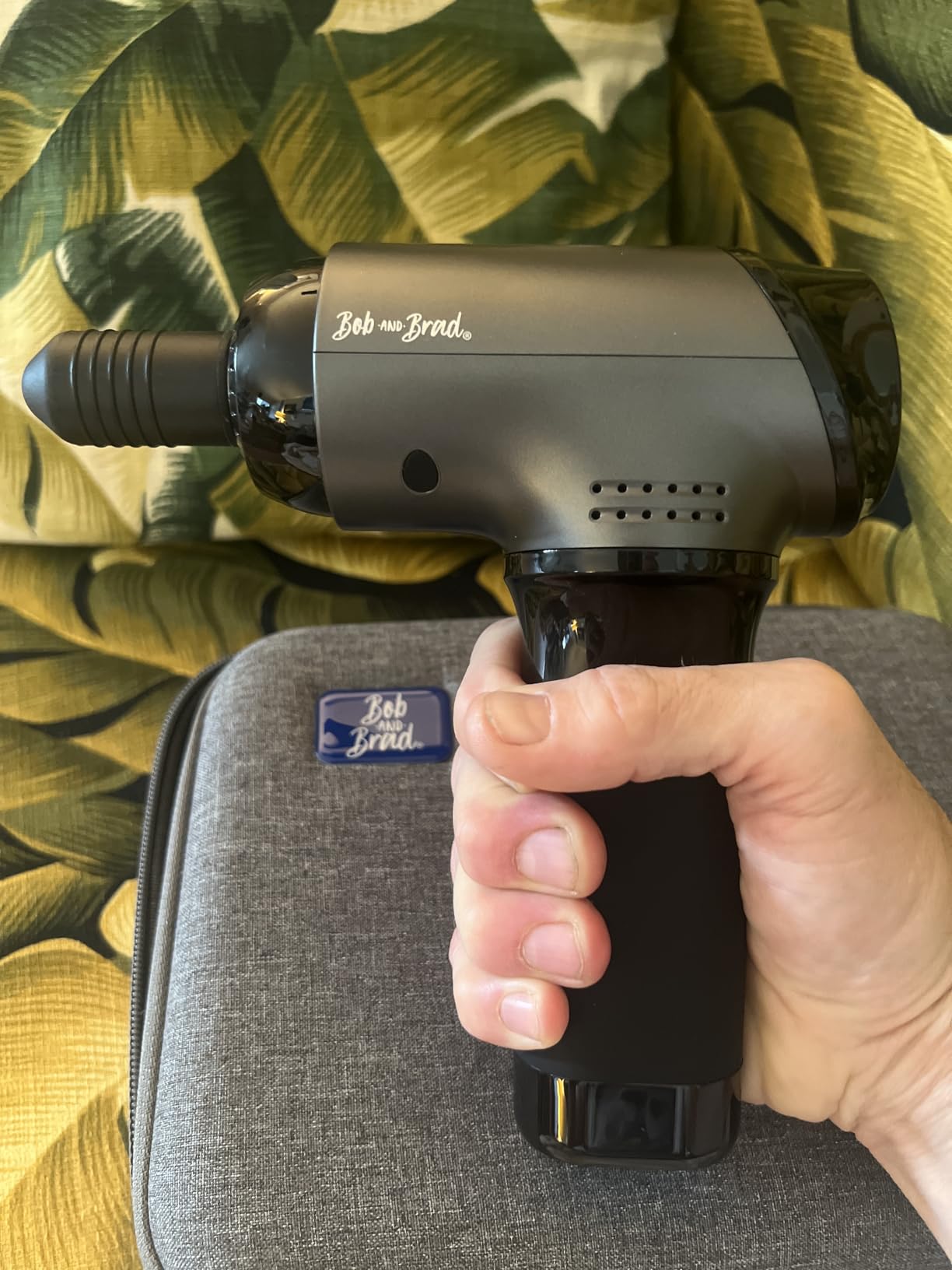 BOB AND BRAD T2 Pro Deep Tissue Massage Gun with Heat & Cold, Percussion | Professional Percussion Massager for Athletes and Runners customer photo 1