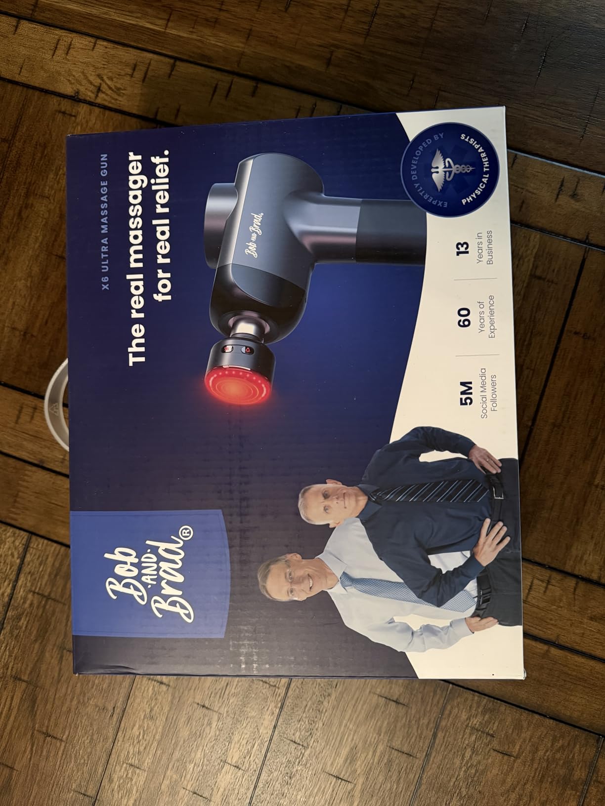 BOB AND BRAD X6 Pro Max Massage Gun with Heat and Cold, FSA Eligible HSA | Deep Tissue Percussion Massager Gun for Athletes, Metal Head & 5 Speeds, Handheld Muscle Massager for Body & Back Pain Relief customer photo 2