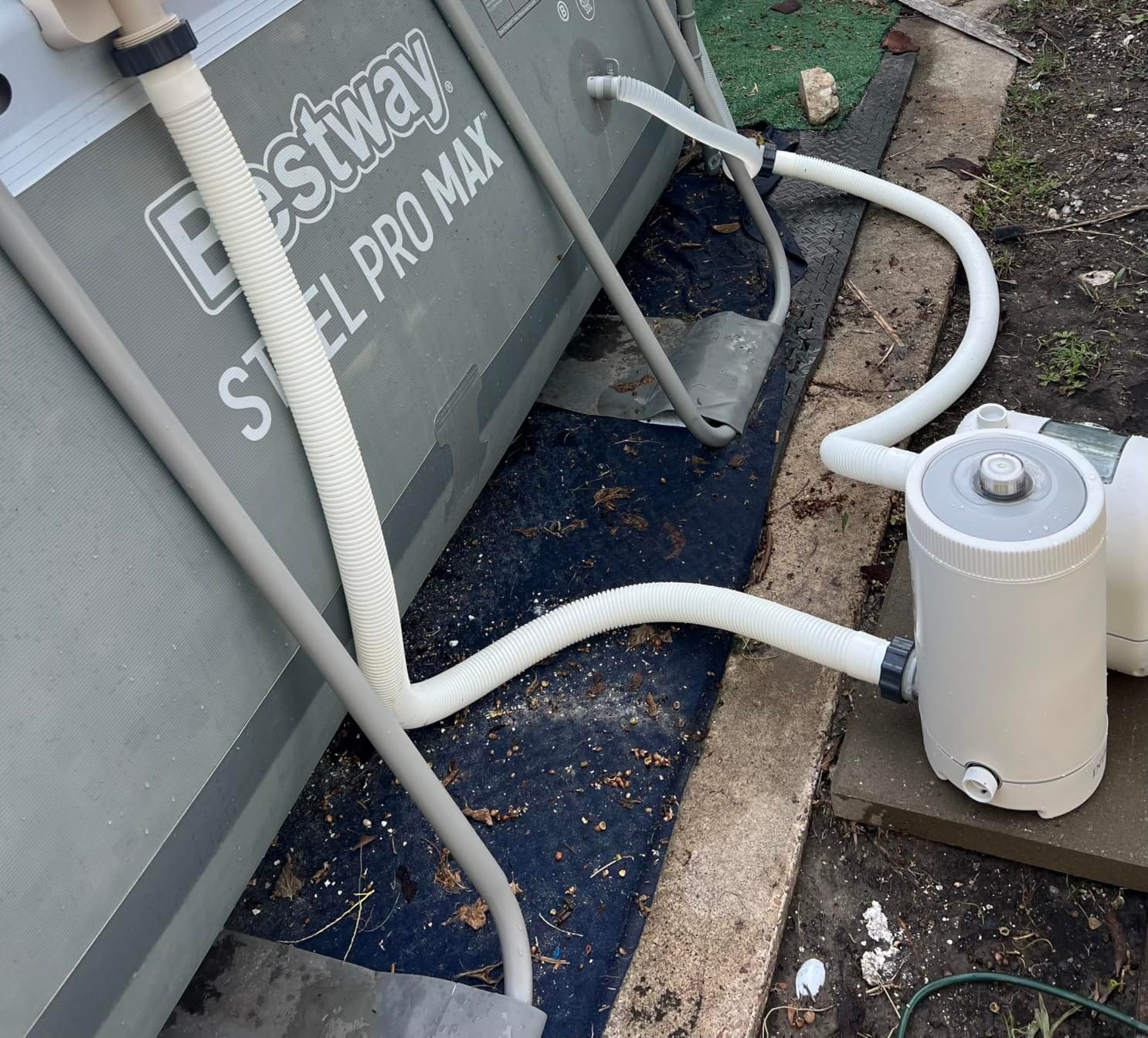 INTEX Krystal Clear 2,500 GPH Cartridge Filter Pump for Above Ground Pools customer photo 1