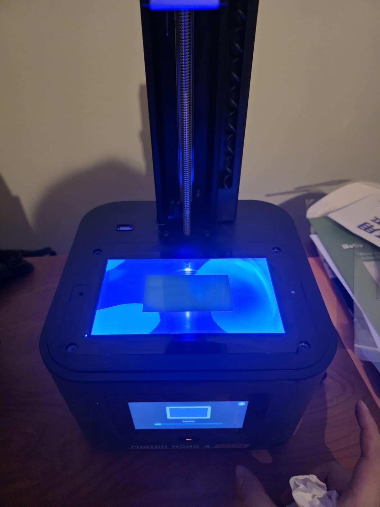 ANYCUBIC Photon Mono 4 Ultra 10K Resin 3D Printer, 7'' HD Mono Screen | COB Light Source, 120mm/h Fast Printing, Intelligent Detection, 6.04''x3.42''x6.49'' Printing Size customer photo 1