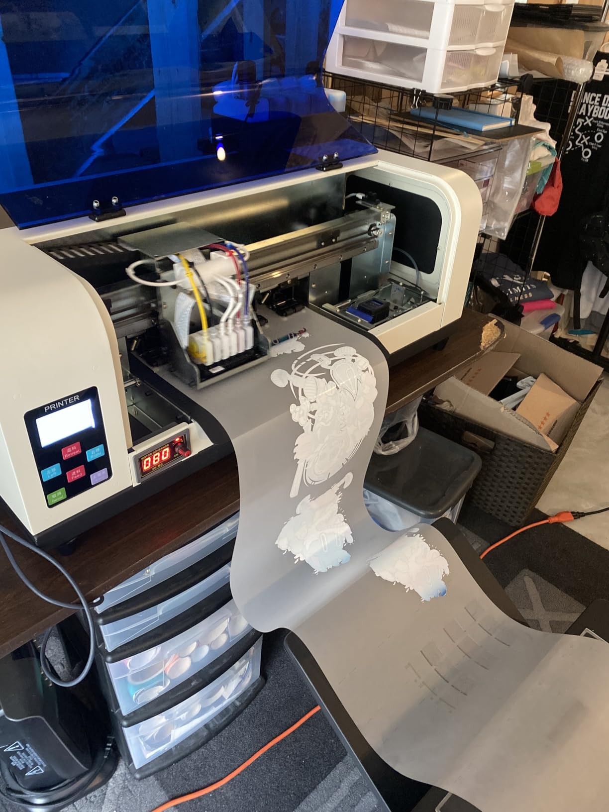 A3+ Plus XP600 DTF Printer with Shaking Dryer customer photo 1
