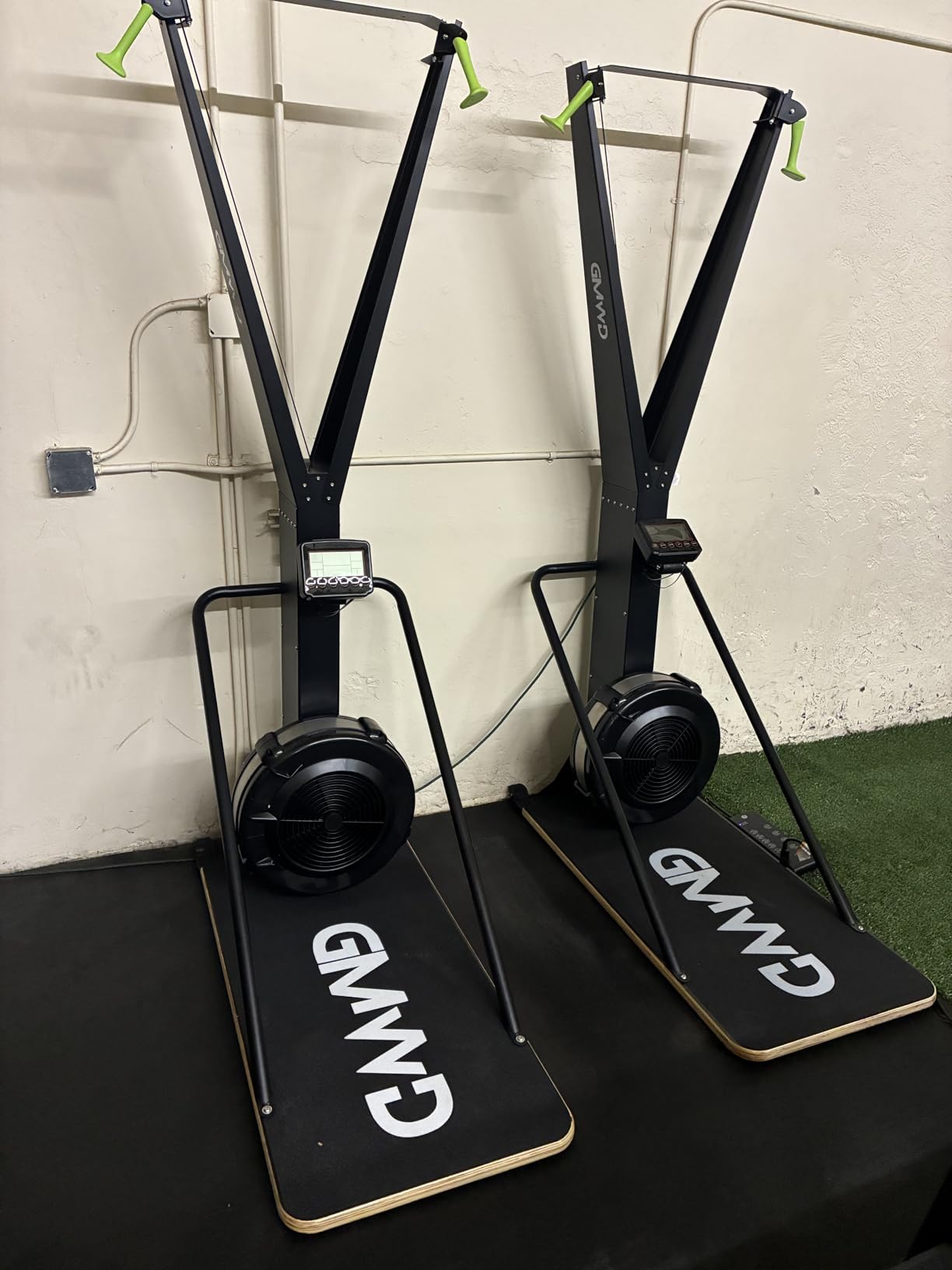 Ski Exercise Machine, GMWD Ski Equipment Indoor Aerobic Wind Resistance Machine, Indoor Strength Training Home Gym Equipment customer photo 2