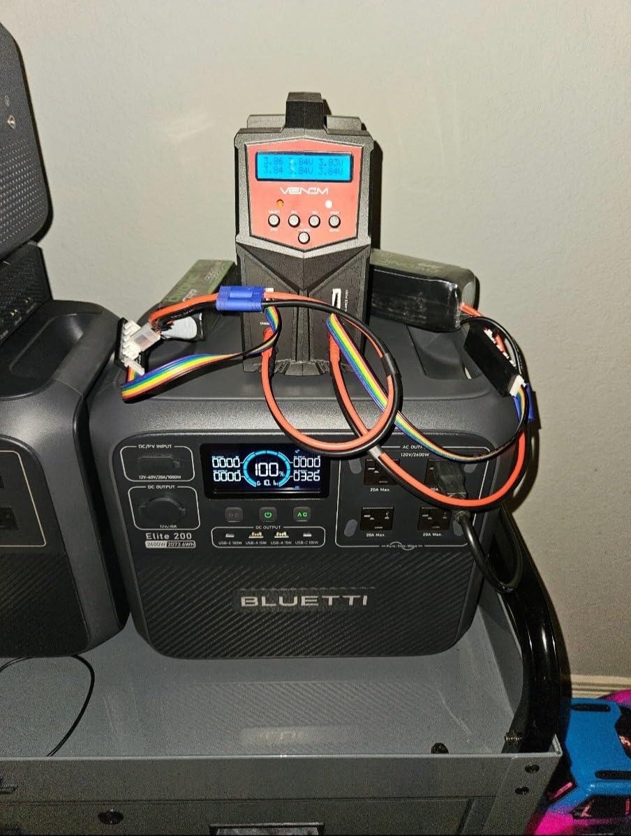 BLUETTI Elite 200 V2 Portable Power Station 2073.6Wh 2600W Solar Generator, LFP Battery Backup with 4 2600W AC Outlets (3900W Power Lifting), 0-80% Fast Charge in 50 Min, for Camping, Off-grid, Emergency customer photo 1