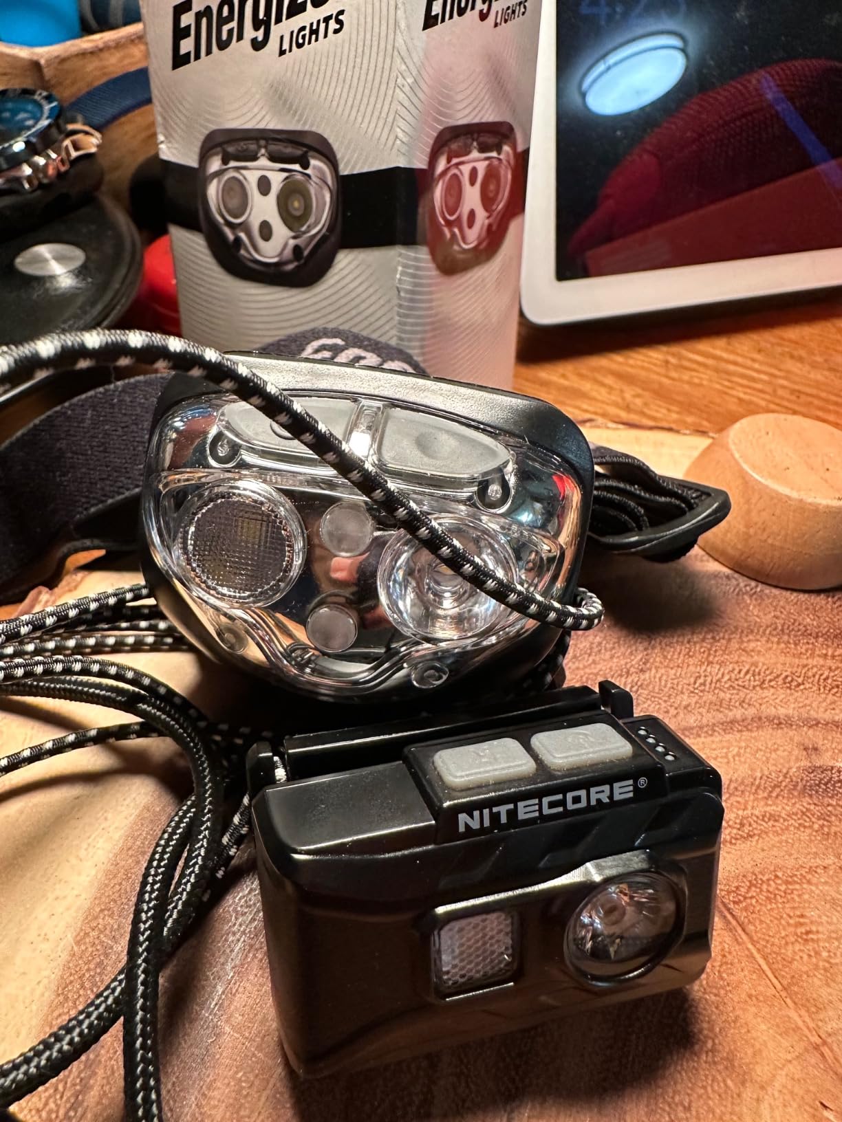 Nitecore NU20 Classic 360 lumens Ultralight Headlamp | USB-C Rechargeable Lightweight for Backpacking, Camping, Running with Auxillary White and Red Light customer photo 1