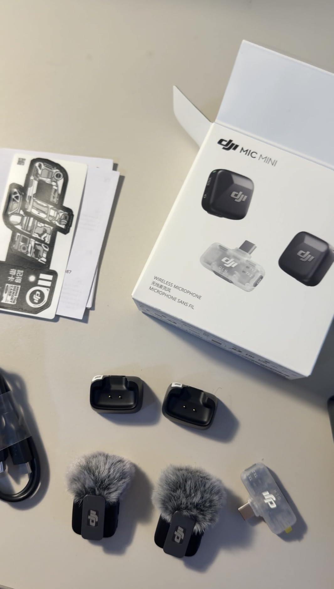 DJI Mic Mini (2 TX + 1 RX + Charging Case), Ultralight, Detail-Rich Audio customer photo 1