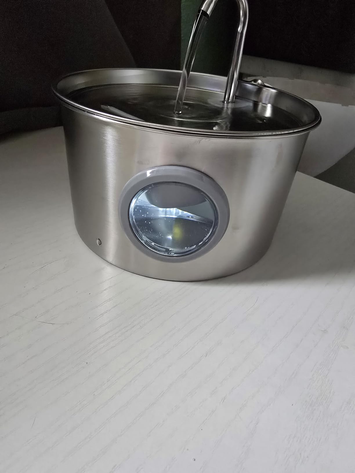 Cat Water Fountain Stainless Steel: 74oz/2.2L Cat Fountain for Drinking | Pet Water Fountain for Cats Inside - Quiet Cats Water Bowl Dispenser - Kitty Drinking Fountains - for Pets& Small Animals customer photo 1