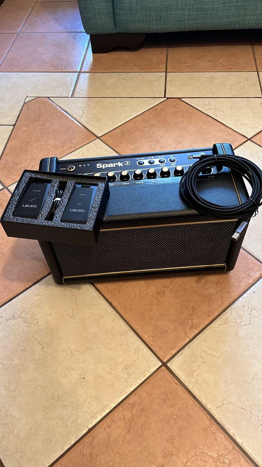 Positive Grid Spark 2 50W Smart Guitar Practice Amp & Bluetooth Speaker customer photo 1