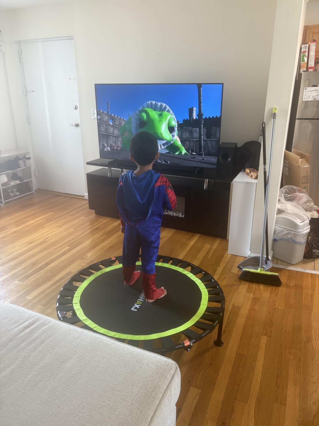ZCMHAXJ Foldable Mini Trampoline, 36