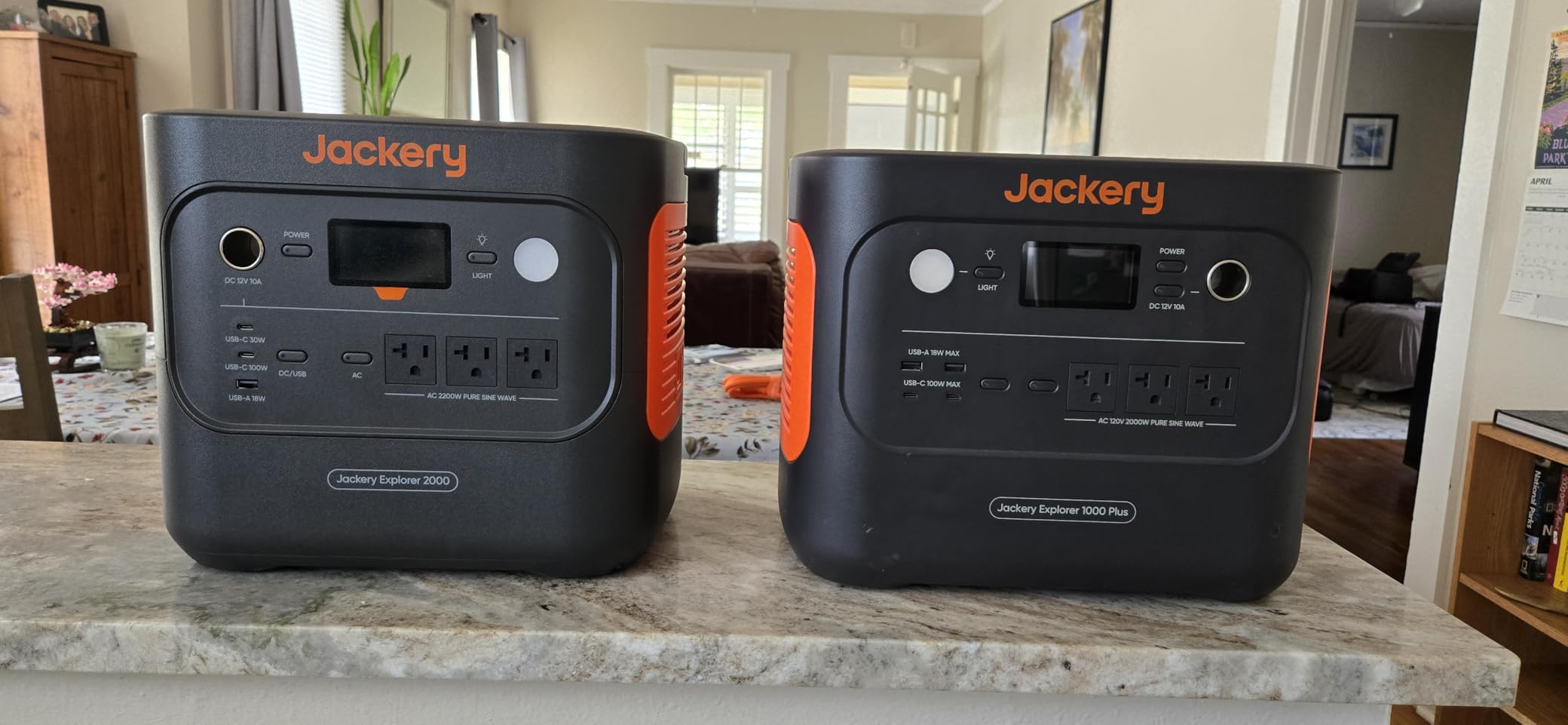 Jackery Explorer 2000 v2 Portable Power Station, 2042Wh, 2200W AC Output customer photo 2