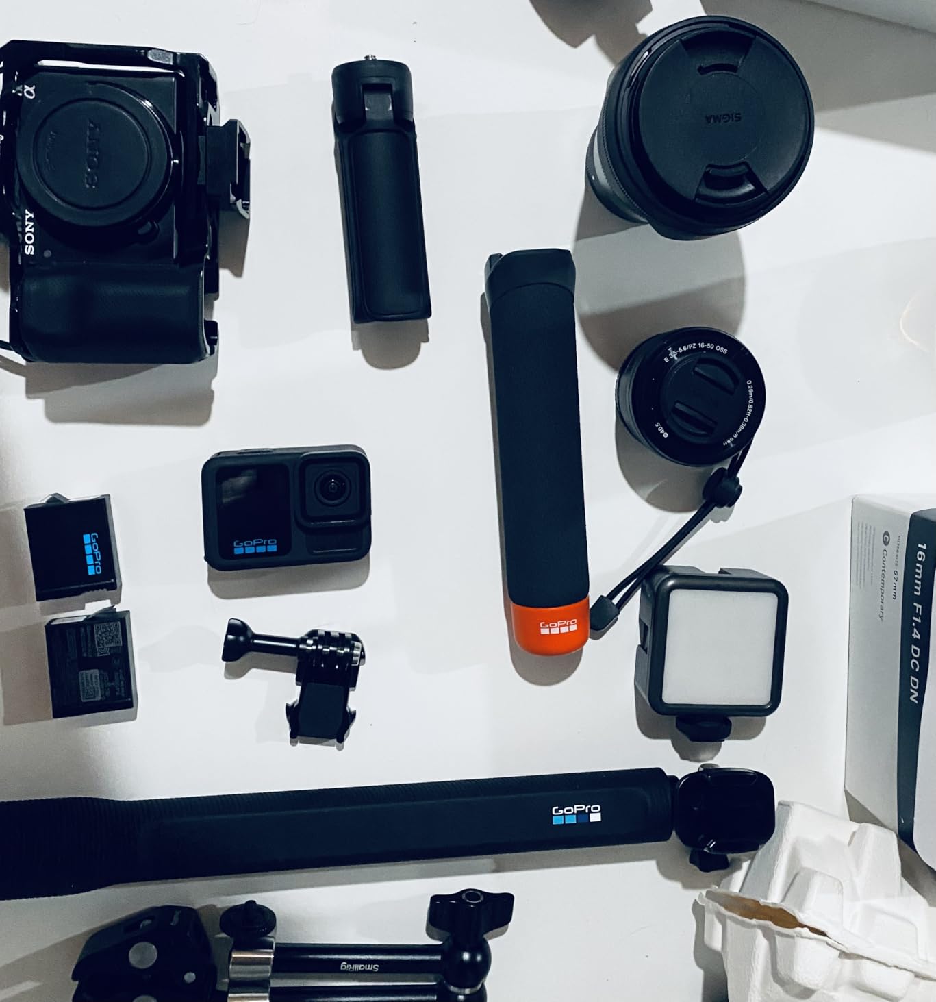 HERO13 Black Accessory Bundle - Includes The Handler, 2 Enduro Batteries, 2 Curved Adhesive Mounts, 64GB SanDisk MicroSD Card, and Carrying Case customer photo 1
