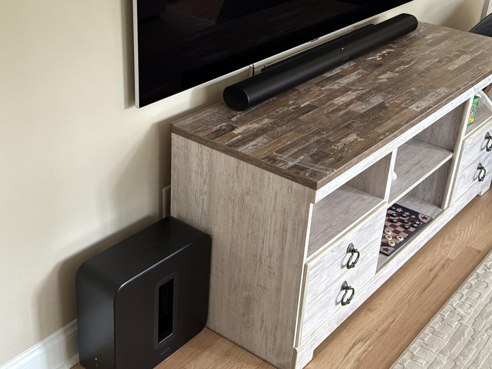 Sonos Arc Ultra Soundbar with Dolby Atmos - Black | 9.1.4 Surround Sound for TV and Music | Alexa | Works with Sonos Sub 4 & Era 300 | Sound Motion technology customer photo 2