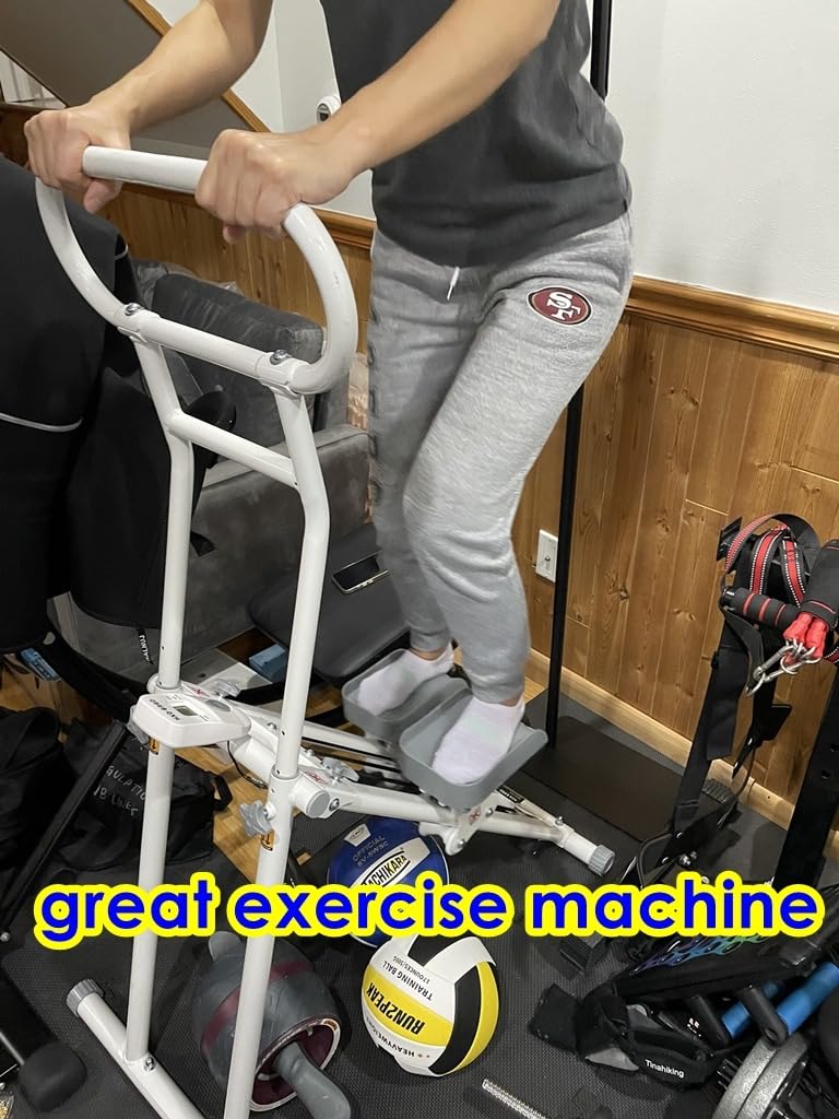 HXD-ERGO Stair Stepper for Home with Adjustable Handlebar for Full Body customer photo 2