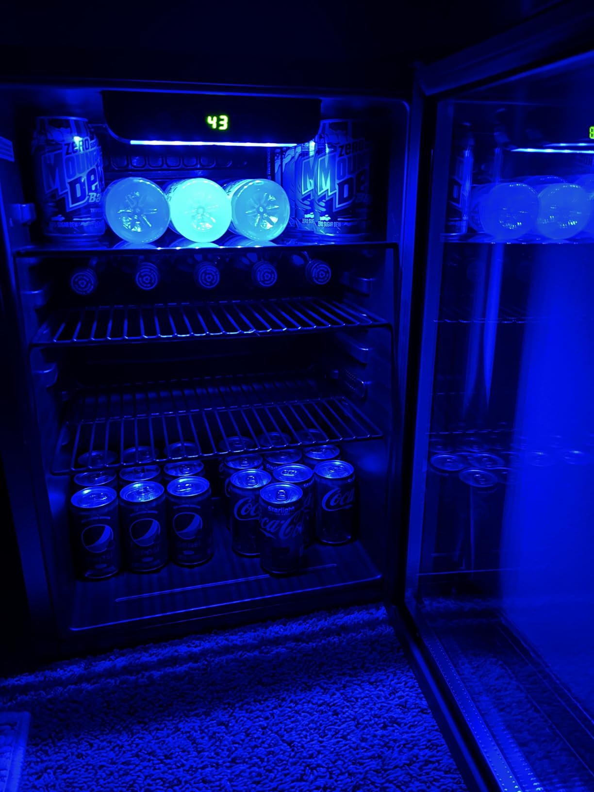 Electactic Mini Fridge 130 Can Beverage Refrigerator Cooler, 3.2 Cu.Ft Drink Fridge forSoda Wine Beer, Digital Temperature Control Cooler for Home, Dorm, Bar customer photo 1