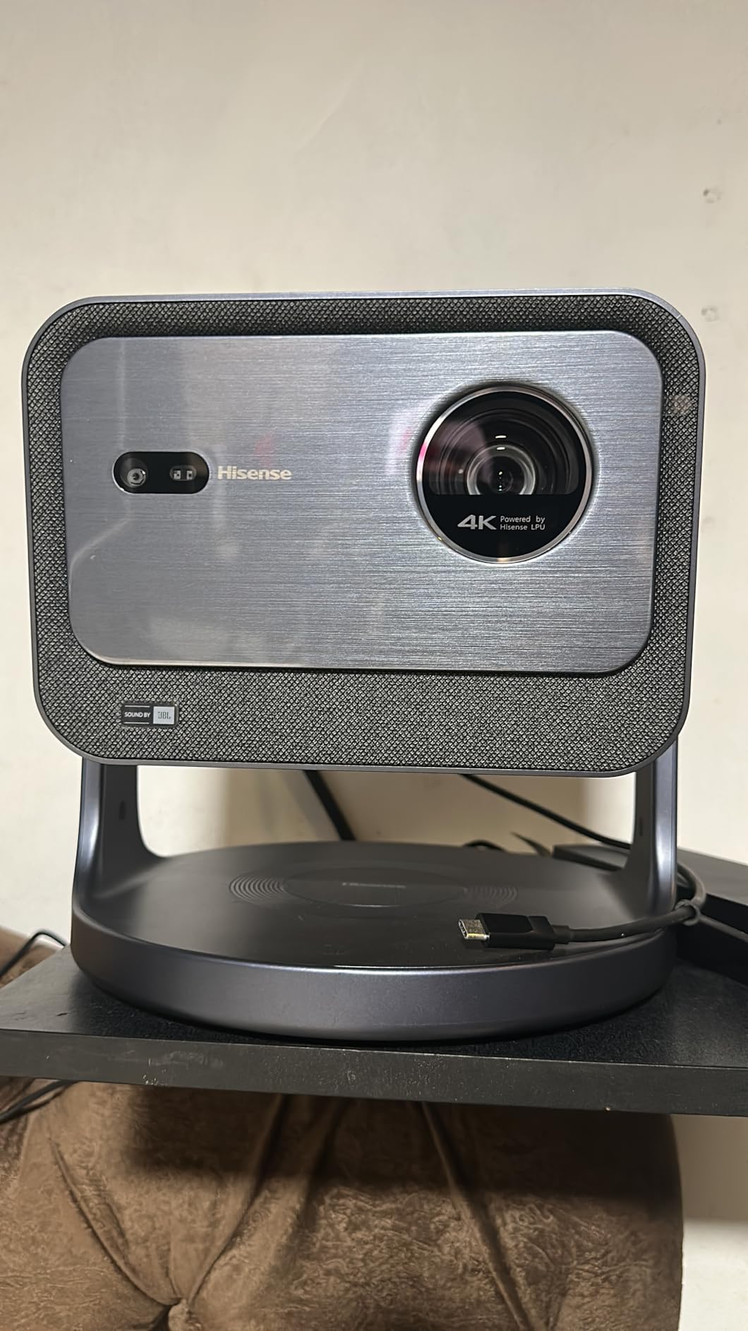 Hisense C2 Ultra, Triple Laser Smart Portable Projector, 4K UHD, 3,000 Lumens, 65