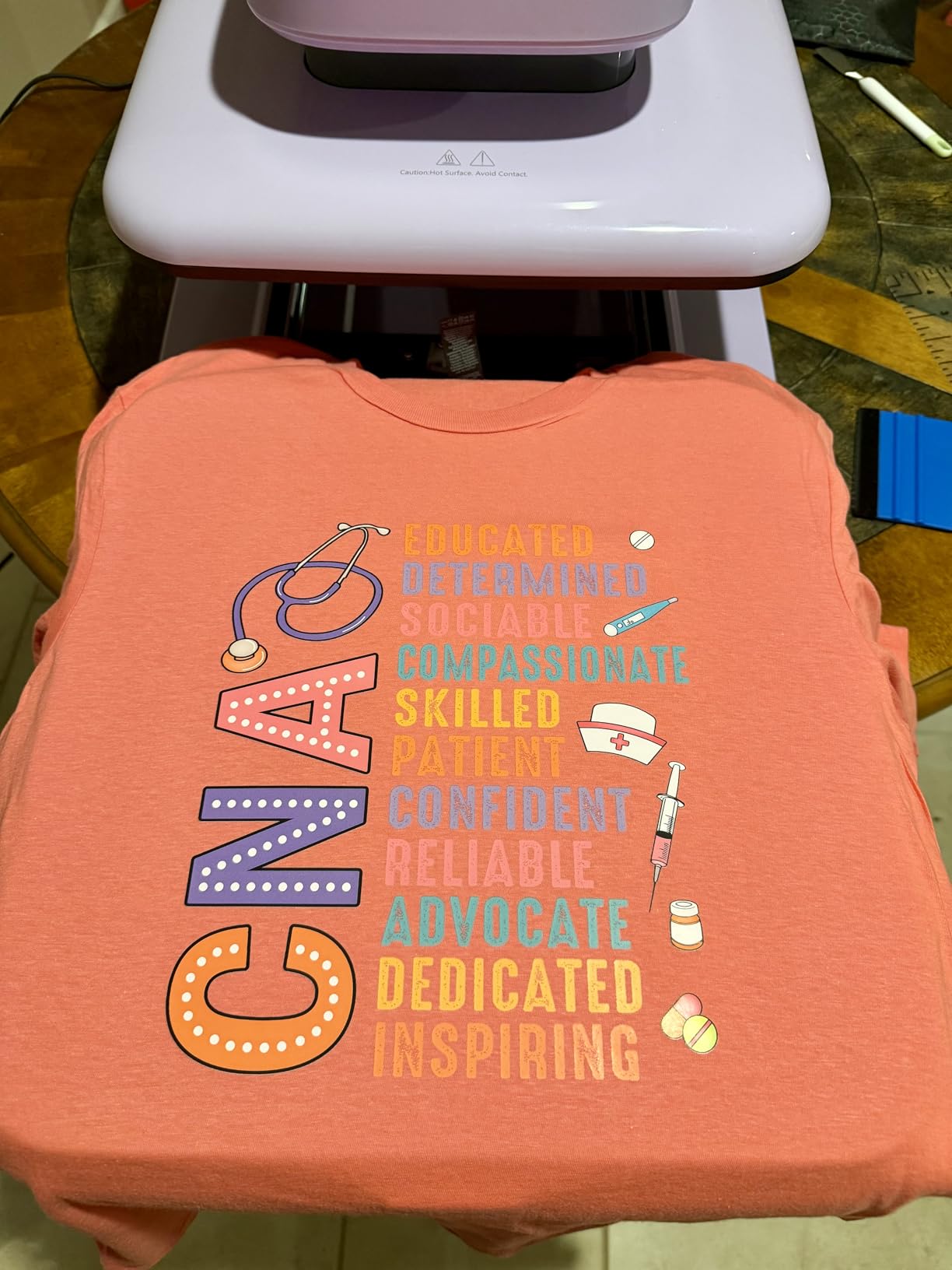 HTVRONT Auto Heat Press 2 - Adjustable Pressure Heat Press Machine 15X15 customer photo 2