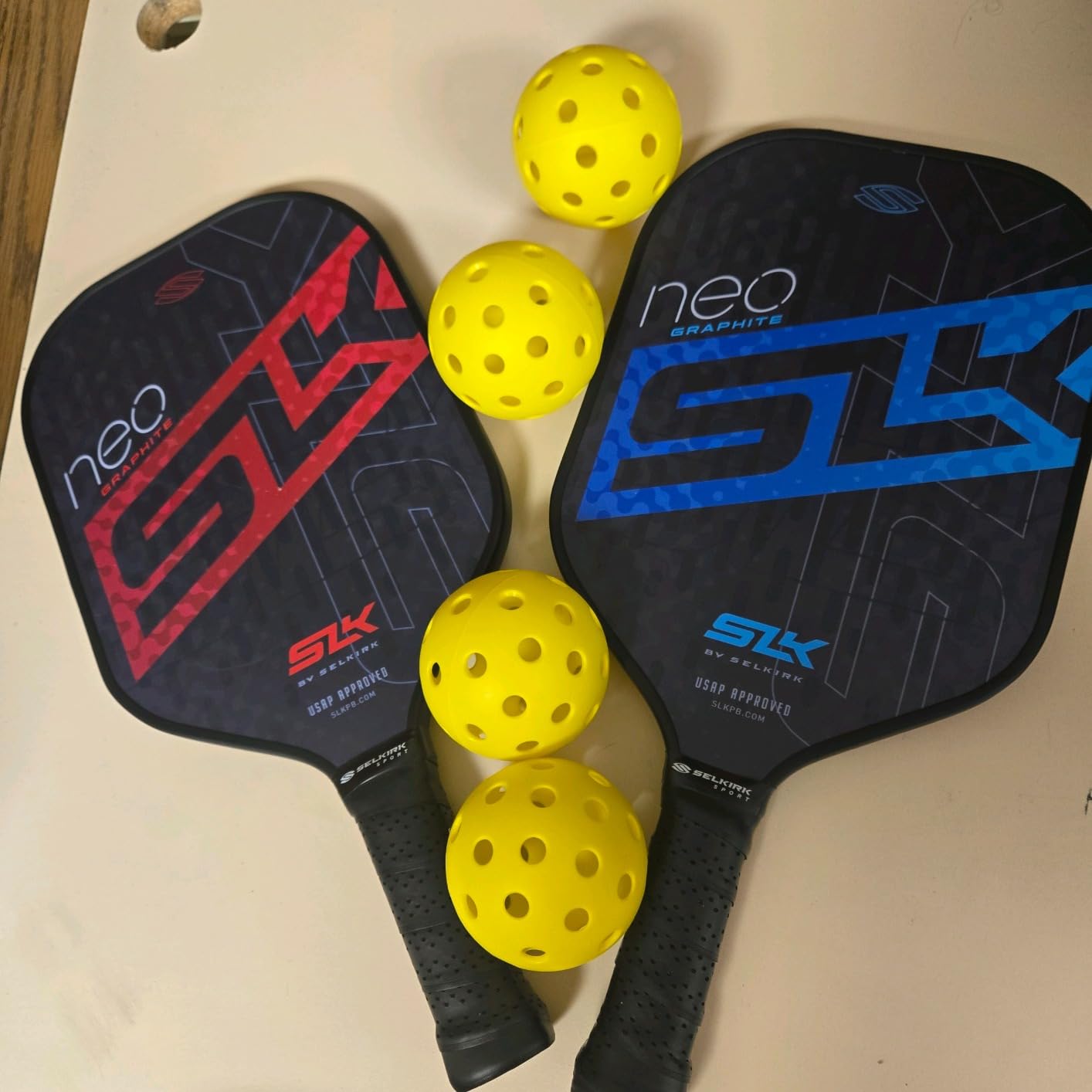 Selkirk Sport SLK Neo Pickleball Paddles Set of 2 + Pickleballs + Sling Bag customer photo 2