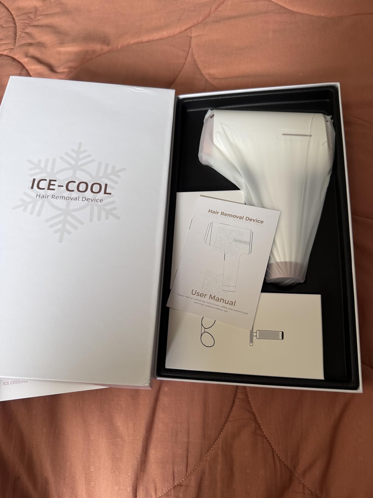 Ubroo IPL Laser Hair Removal Device, 21J Energy, 96% Hair Reduction, 41°F Ice Cooling for Women & Men, Face Bikini Underarm, Safe & Painless, At-Home Professional Results customer photo 2