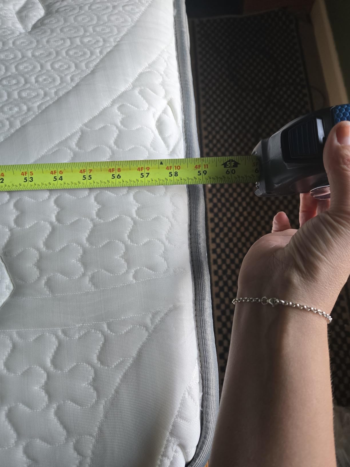 Sleep Firm Queen Mattress 12 Inches - Cooling Hybrid Single Mattresses with Extra Lumbar & Shoulder Support, Hotel Collection for Pain Relief - Fiberglass Free - 365 Night Trial customer photo 2