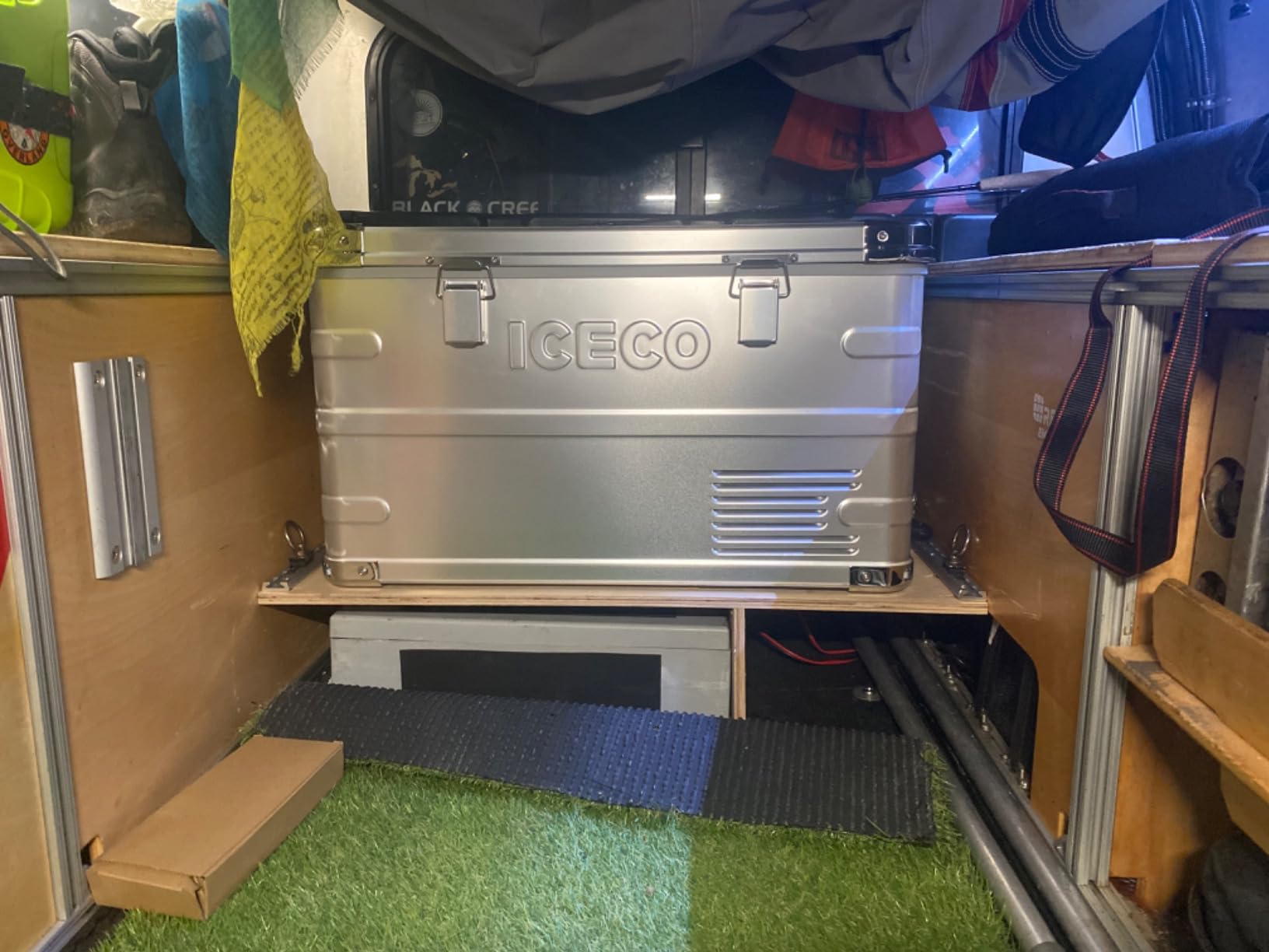 ICECO APL35 Dual Zone Portable Fridge Freezer, 37 Quart 12V Car Refrigerator with Secop Nano Compressor, Aluminum Electric Compressor Cooler 12/24V DC, 100-240V AC, -4℉~68℉, for RV,Camping,Travel customer photo 2