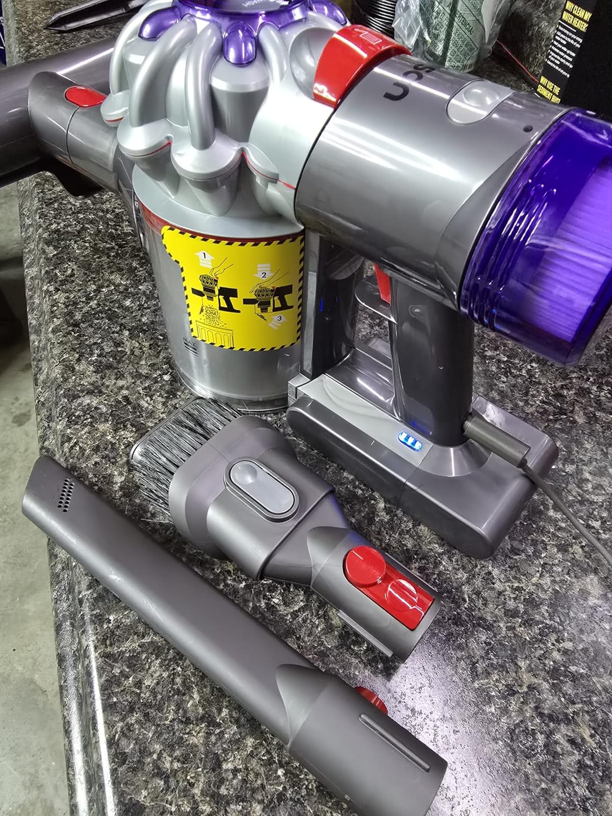 Dyson Car+Boat Handheld Vacuum, Cordless and Lightweight, Cleans Hard Surfaces and Upholstery, 115AW, 2 Power Modes, Up to 50 Minutes² customer photo 1