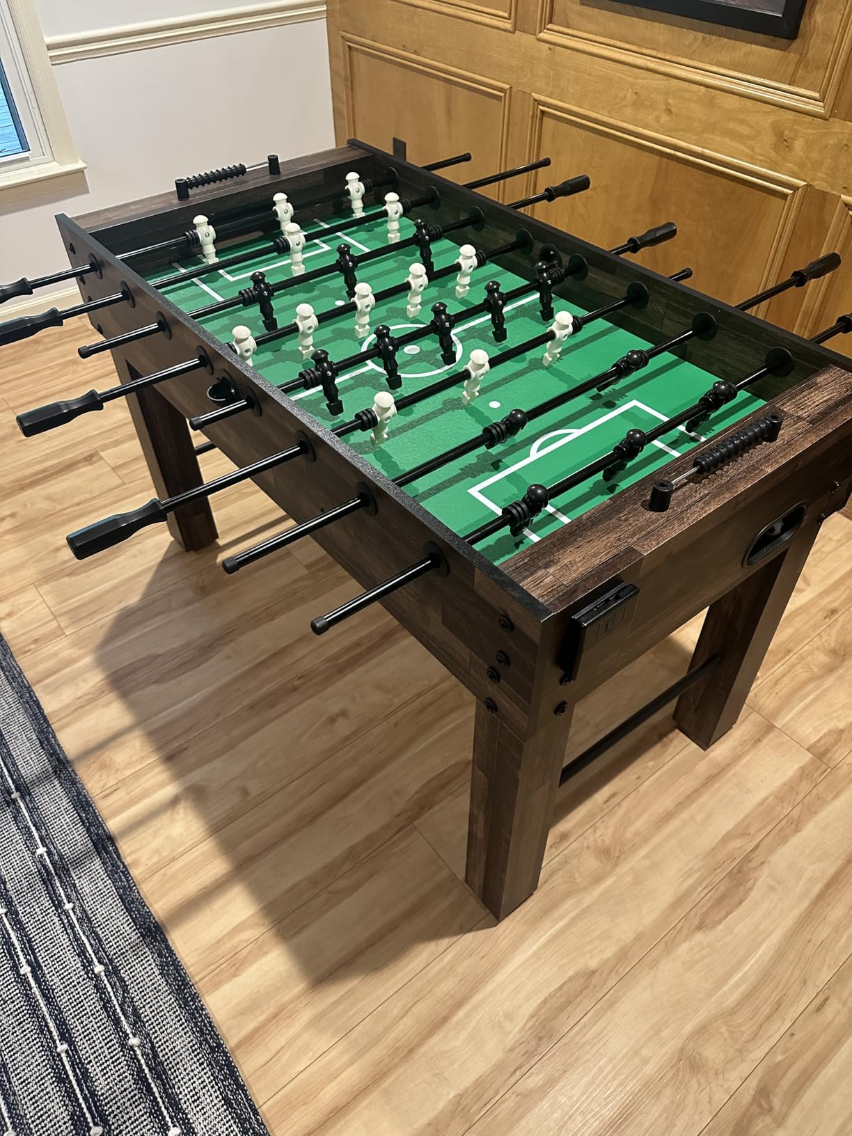 Best Choice Products Full Size 54 Inch Regulation Foosball Table for Home, Game Room - Includes 2 Balls, 2 Cup Holders customer photo 1