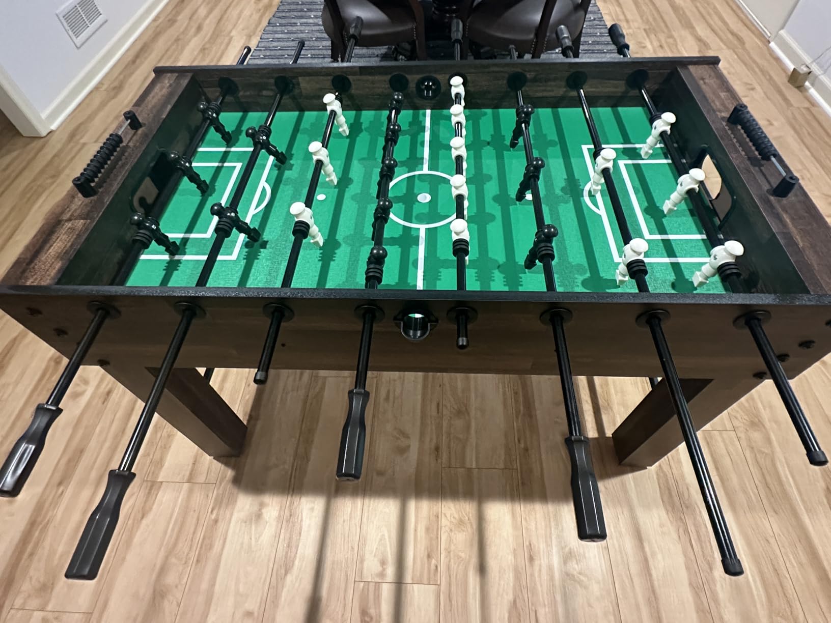 Best Choice Products Full Size 54 Inch Regulation Foosball Table for Home, Game Room - Includes 2 Balls, 2 Cup Holders customer photo 2