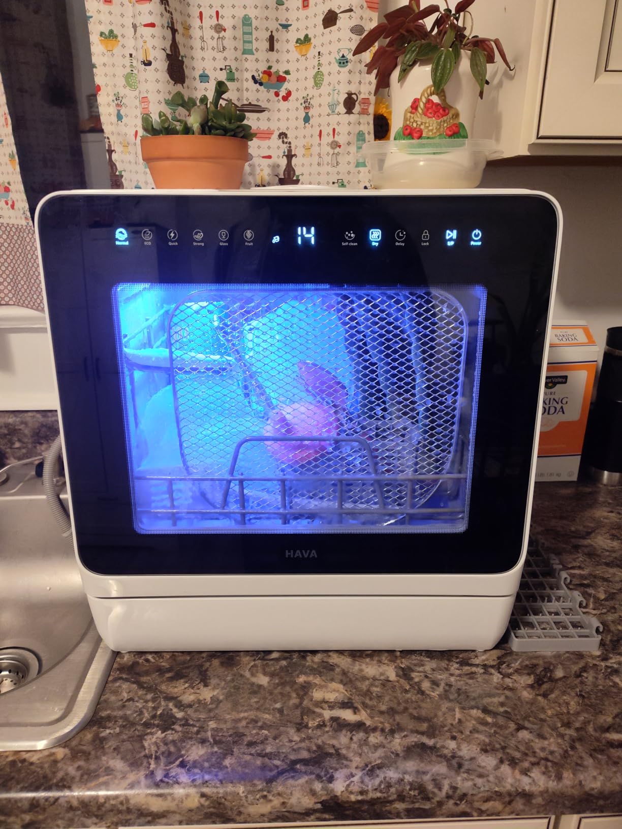HAVA Countertop Dishwasher with Water Softener & Enhanced Energy Efficiency customer photo 2