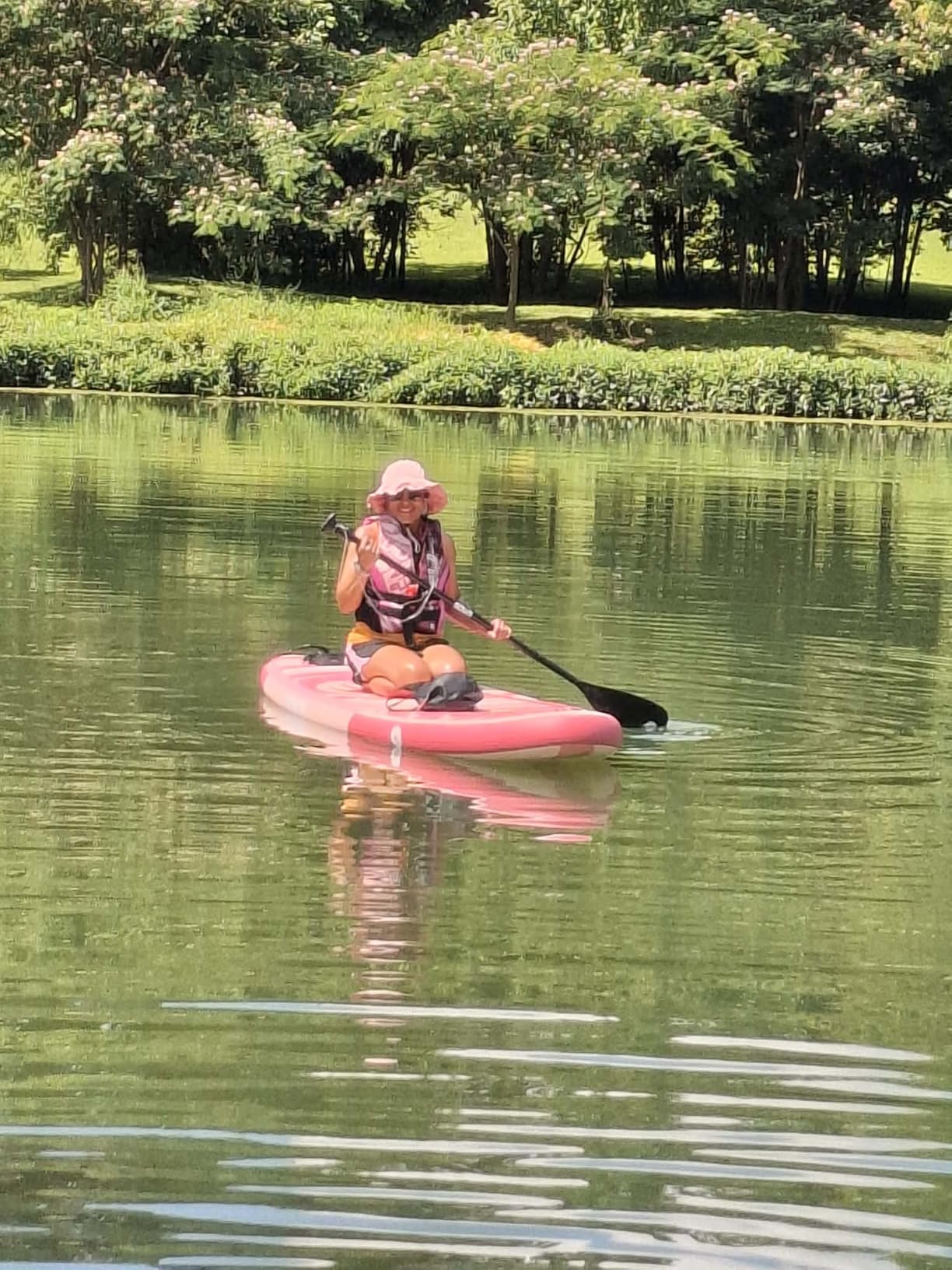 Inflatable Paddle Boards, Stand Up Paddle Board for Adults Youth of All-Round, 10'6'' *33'' * 6'' Extra Wide & No-Slip Sup for Yoga Fishing customer photo 1