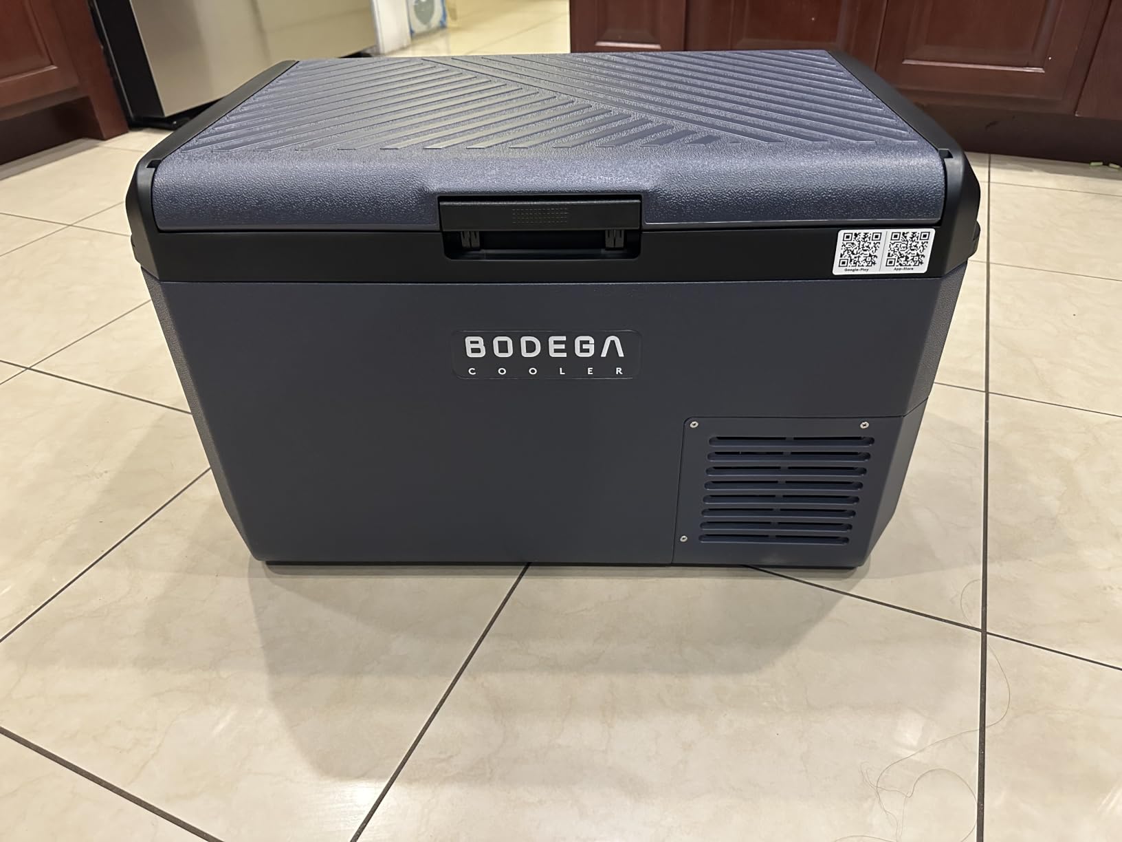 BODEGACOOLER 12 Volt Car Refrigerator, 79QT(75L) IPX4 Waterproof Electric Cooler, RV Car Fridge Dual Zone APP Control with 12/24V DC 110-240V AC, -4℉~68℉, Portable Freezer for Truck RV Camping, Travel customer photo 1