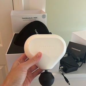 TheraGun Therabody Mini 3rd Gen Massage Gun | Travel Essential, Black | Ultra-Portable Percussion Massager for Recovery Anywhere | Bluetooth, 3-Speed customer photo 2
