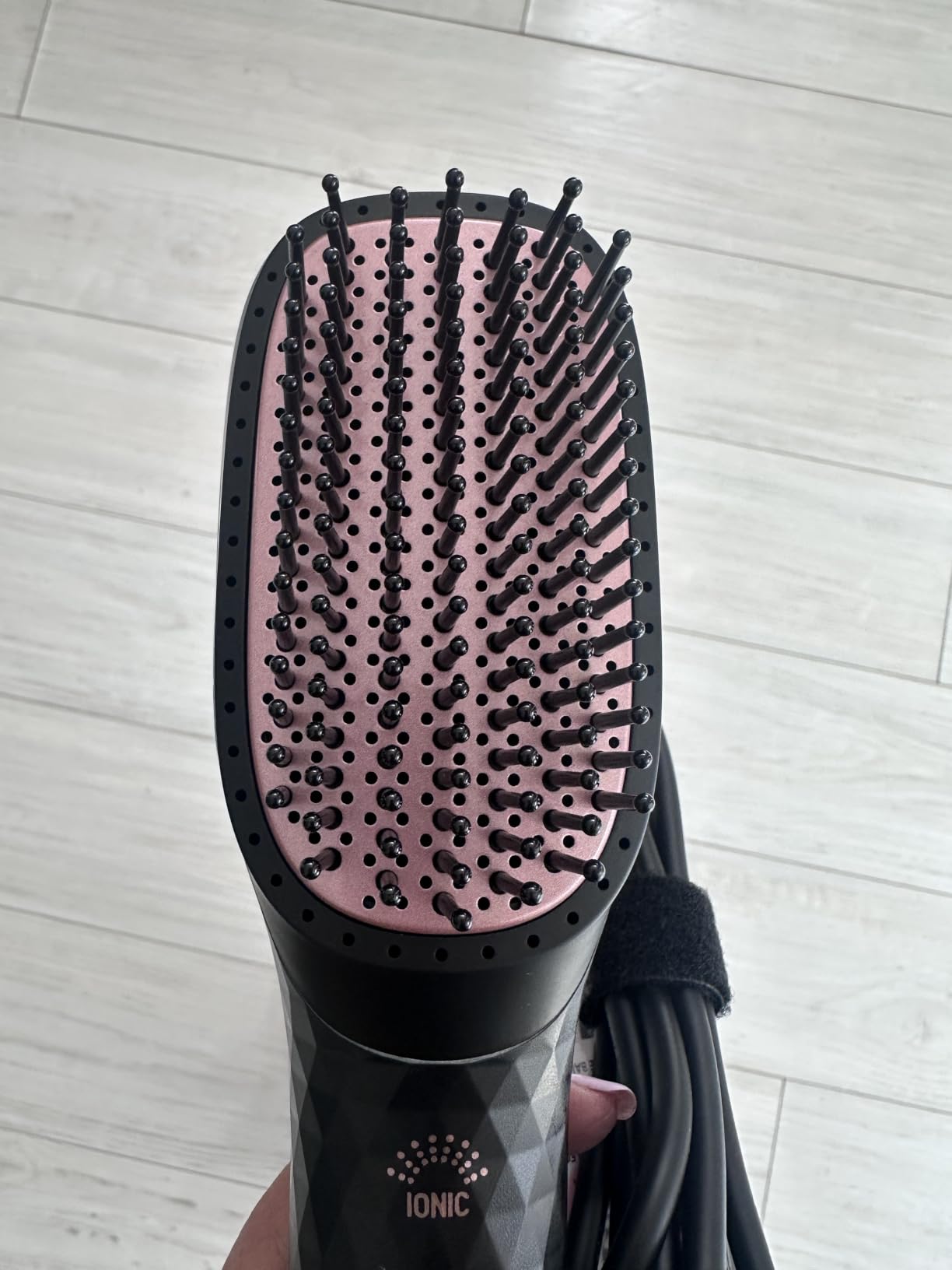 Hair Dryer Brush Blow Dryer Brush Straightener, 4-in-1 Professional 1200W Ionic Hot Air Brush Styler with Ceramic & Tourmaline Technology, One Step Hair Dryer & Styler Volumizer for All Hair Types customer photo 1