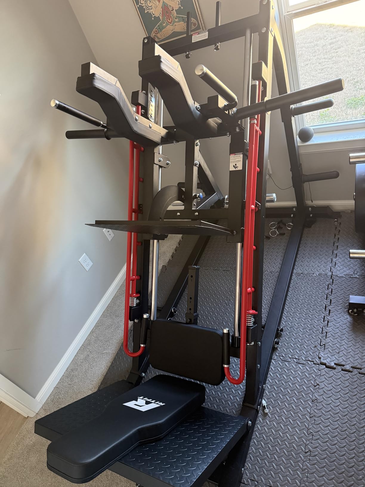 RitFit Gazelle Pro 3-in-1 Leg Press & Hack Squat Machine, 2000LB Capacity customer photo 1