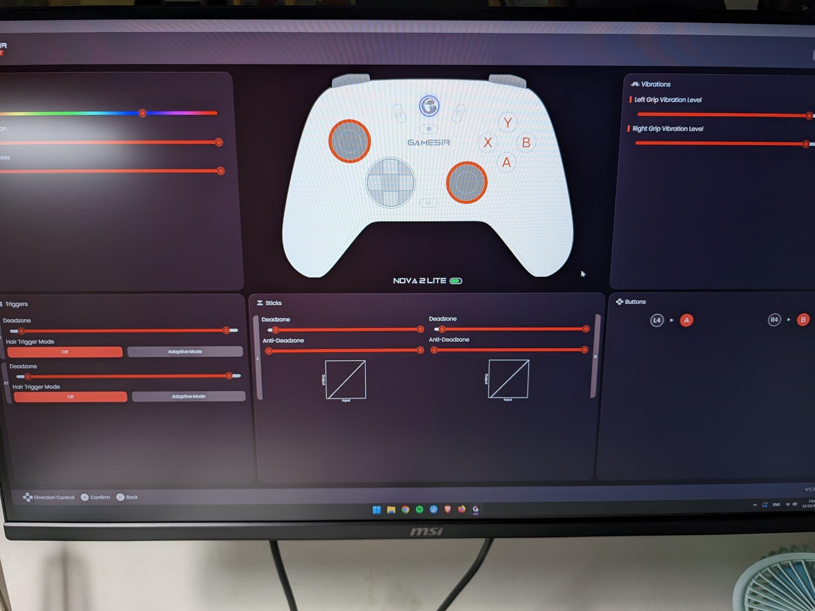 GameSir Nova Lite 2 Wireless PC Controller Hall Effect Sticks | Hall Effect Triggers, 2.4G & Wired 1000Hz Polling Rate, Remappable Buttons - Compatible with PC/Switch/Steam/Android customer photo 2