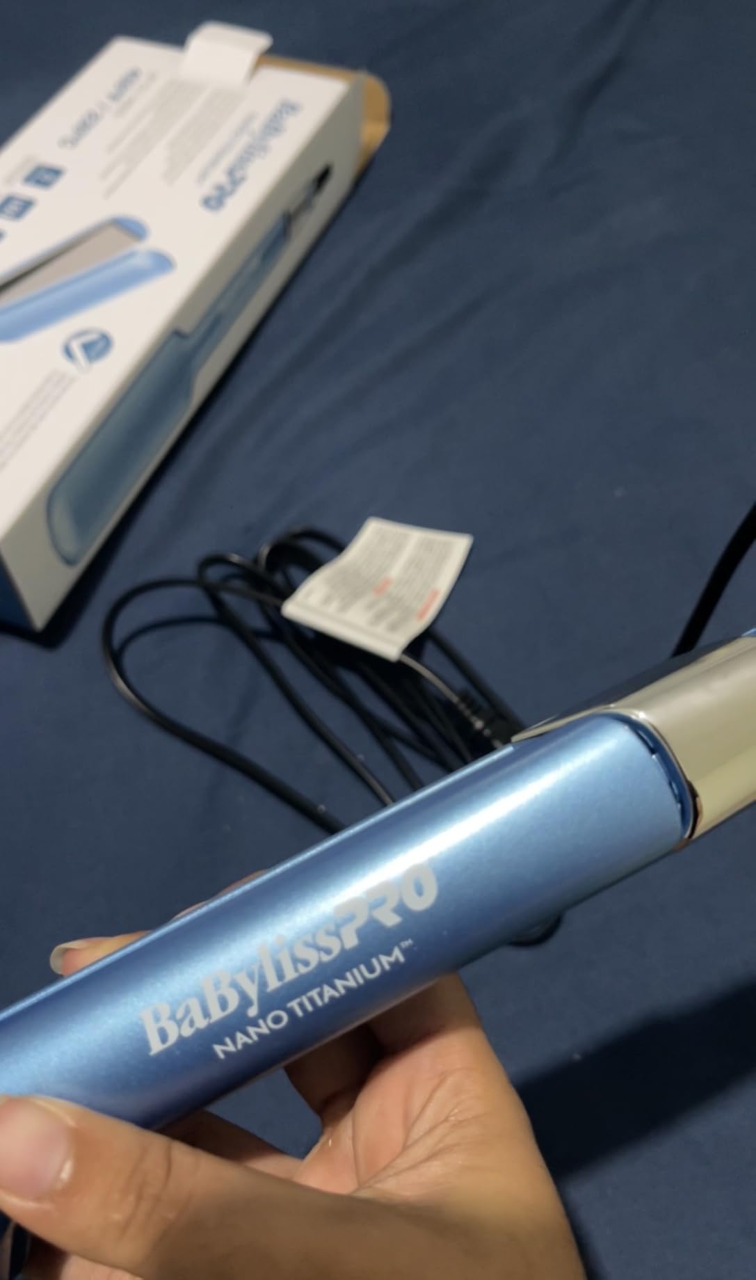 BaBylissPRO Nano Titanium Ultra-Sleek Hair Straightener, Flat Iron for All Hair Types customer photo 1