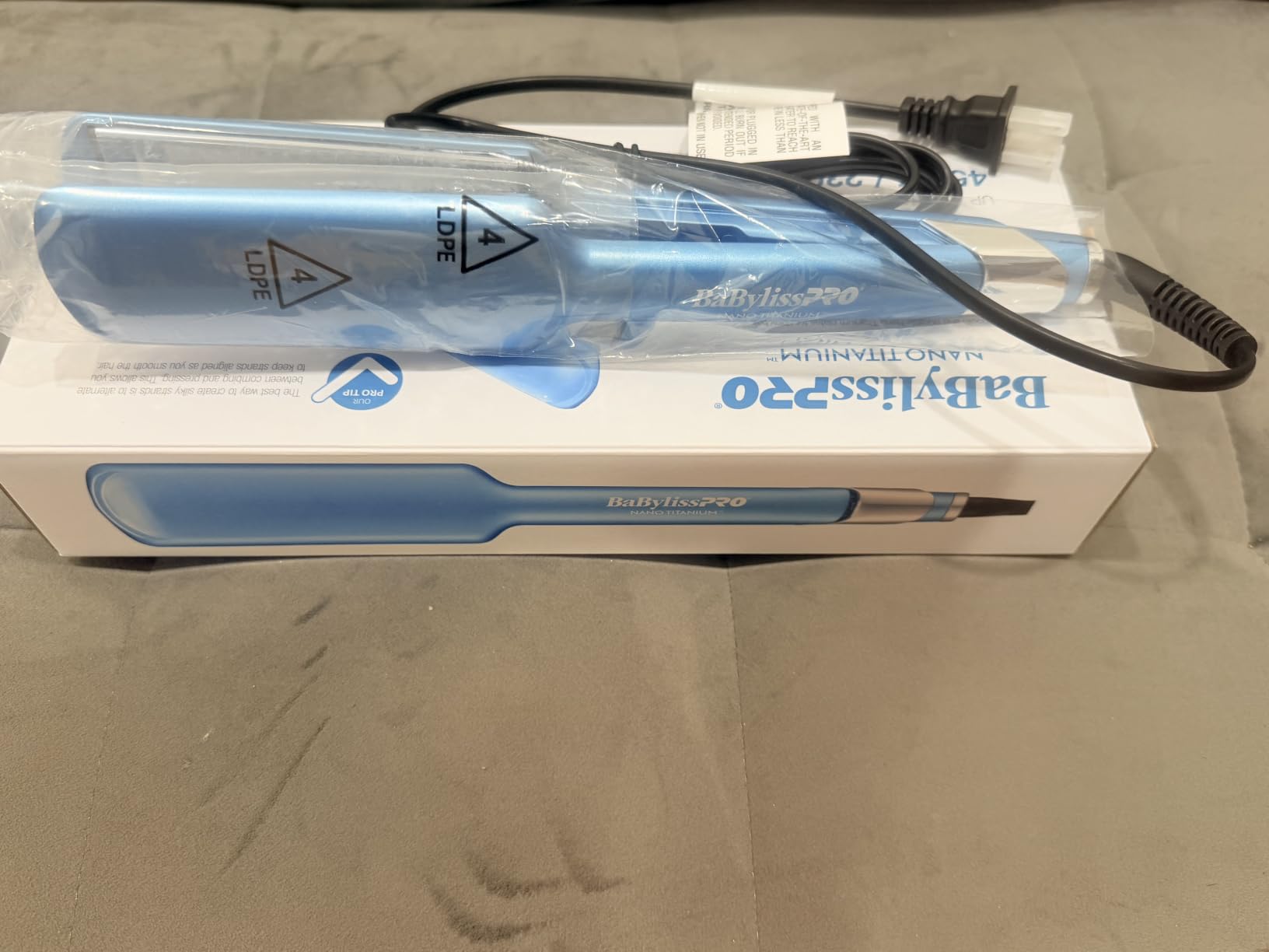 BaBylissPRO Nano Titanium Ultra-Sleek Hair Straightener, Flat Iron for All Hair Types customer photo 2