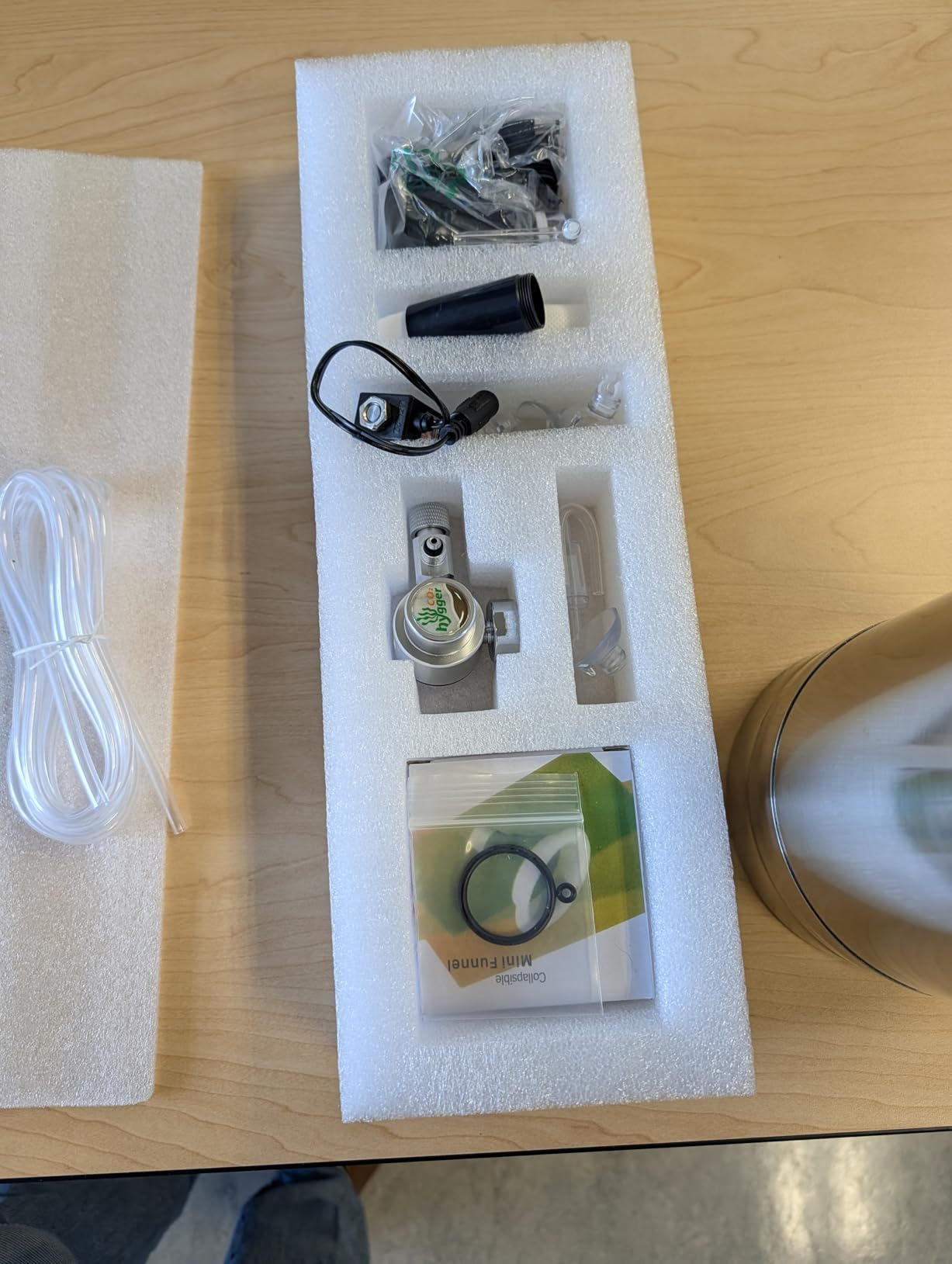 2L Aquarium CO2 Generator System, CO2 System Kit with Regulator and Needle Valve for Aquarium Plants Tanks customer photo 2