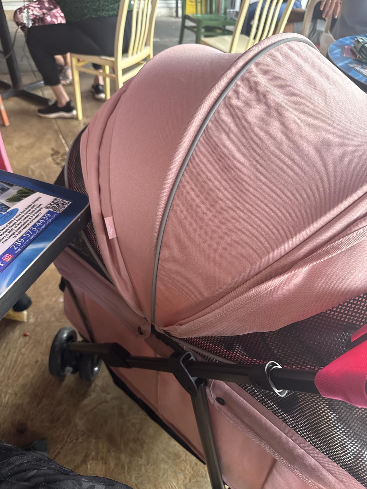 Dog Stroller for Large & Medium Dogs (20–132 lbs), for 2 Small Dogs customer photo 2