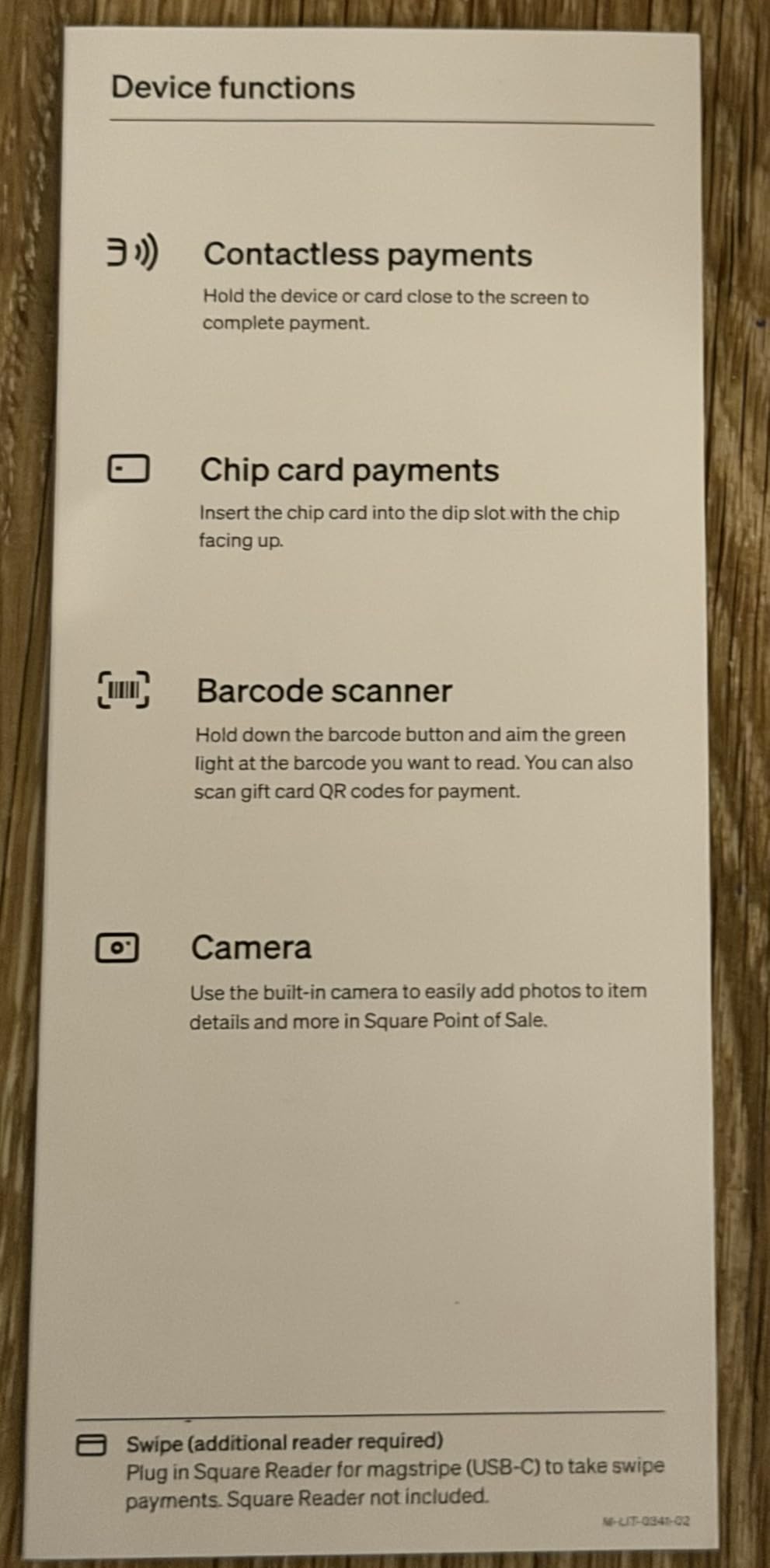 Square Handheld - Portable POS - Credit Card Machine to Accept Payments for Restaurants, Retail, Beauty, and Professional Services customer photo 1