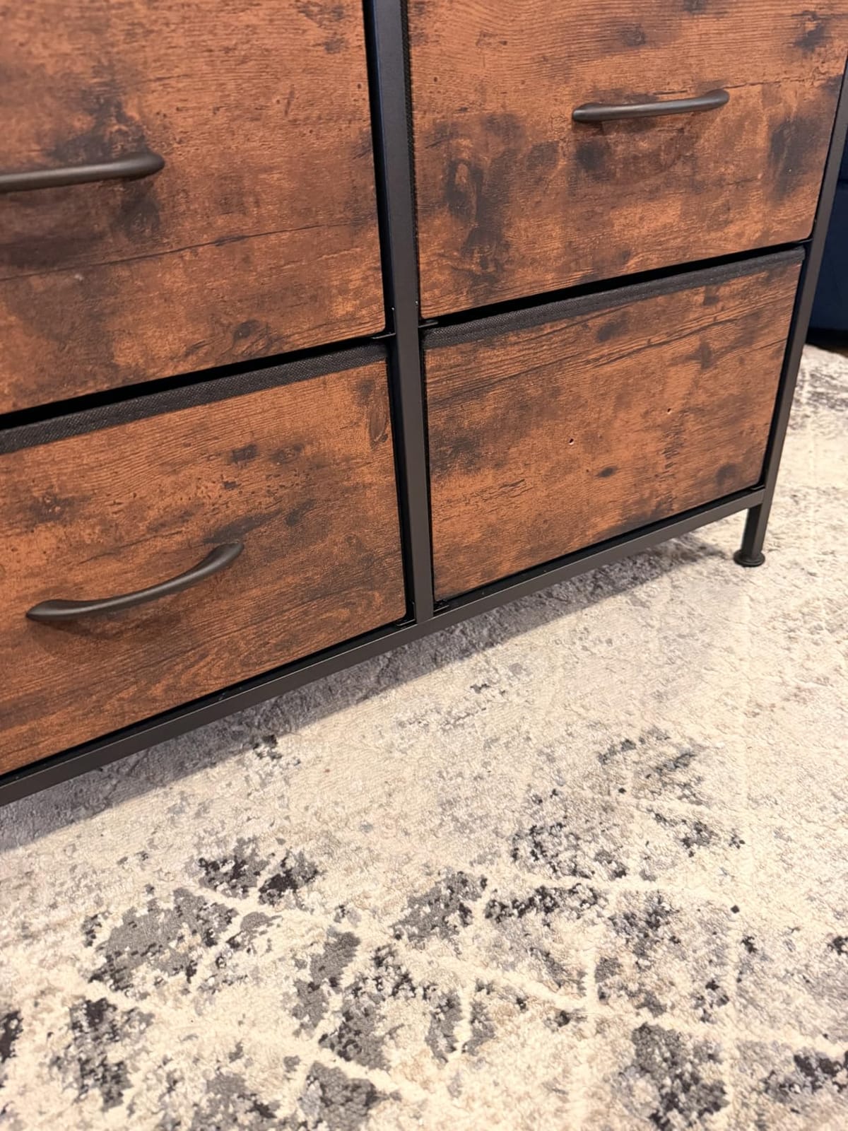 SONGMICS Dresser for Bedroom, Tall Dresser with 8 Fabric Drawers customer photo 2