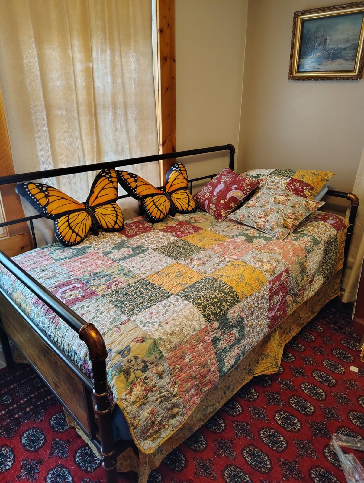 IDEALHOUSE Twin Daybed with Classic Headboard,Metal Twin Bed Frame,Black customer photo 2
