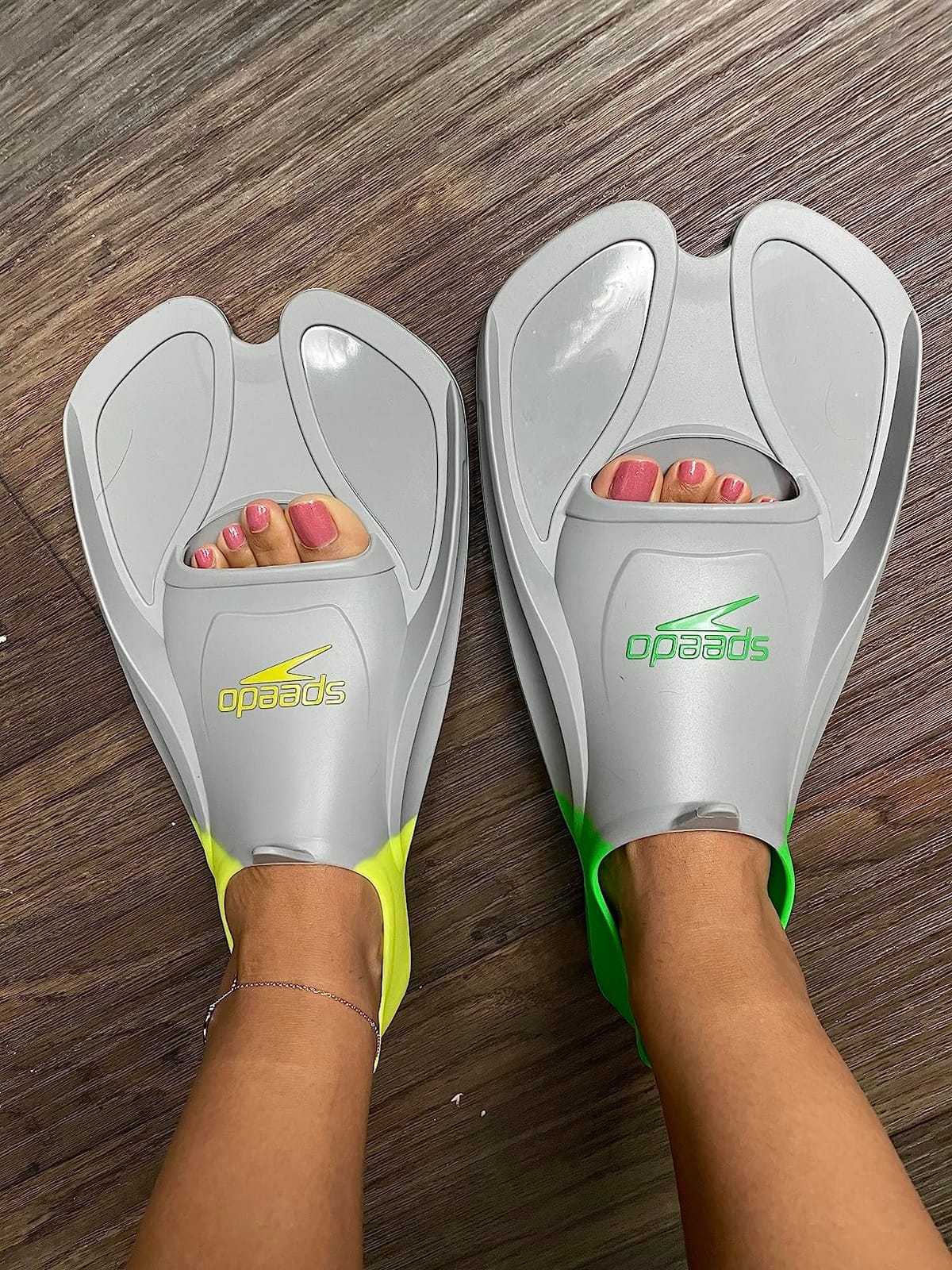 Speedo Unisex-Adult Swim Training Fins Silicone customer photo 1