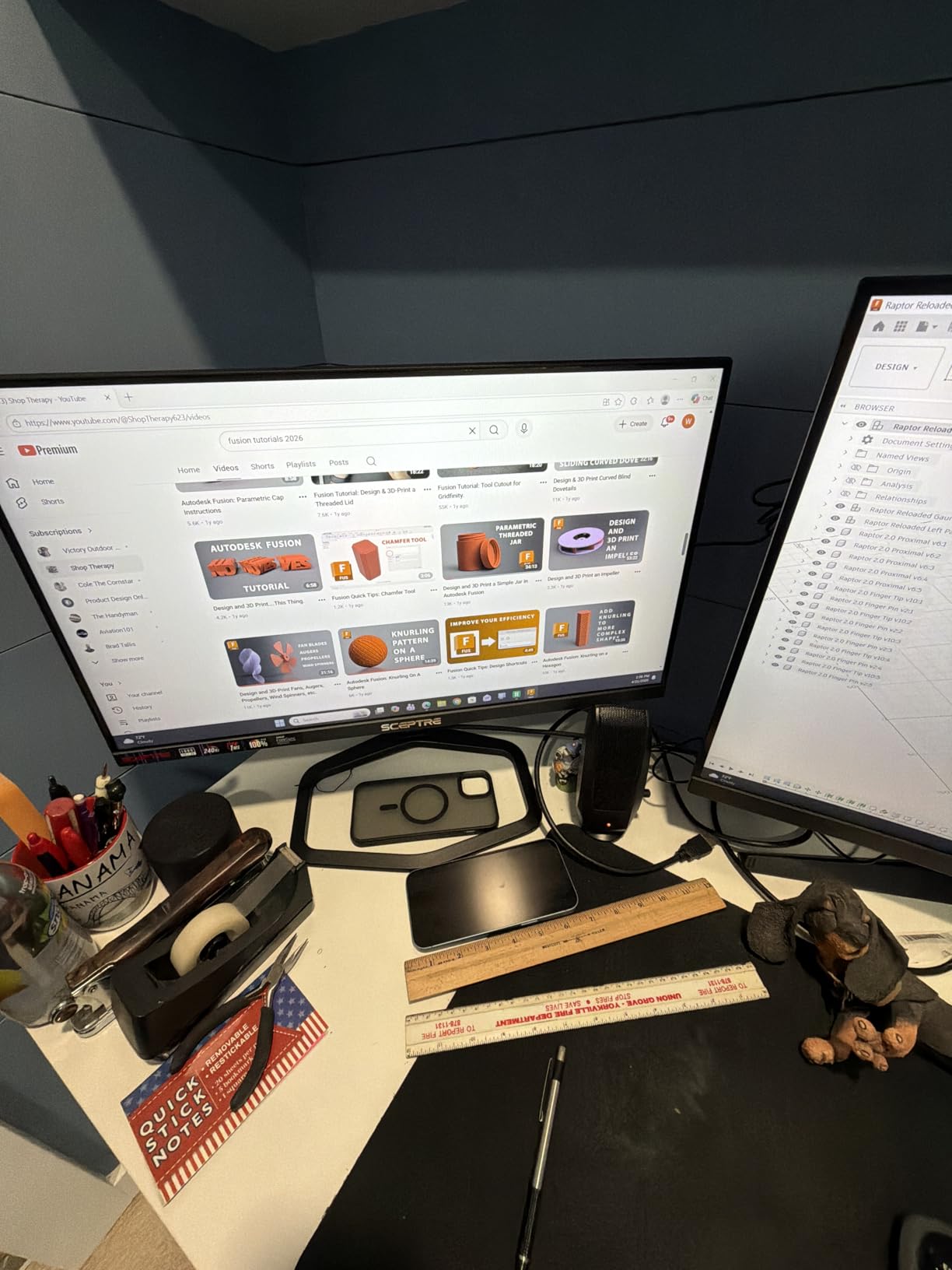 Sceptre 24.5-inch Gaming Monitor 240Hz 1ms DisplayPort x2 HDMI x2 100% sRGB AMD FreeSync Premium Build-in Speakers, Machine Black 2026 (E255B-FWD240 Series) customer photo 1